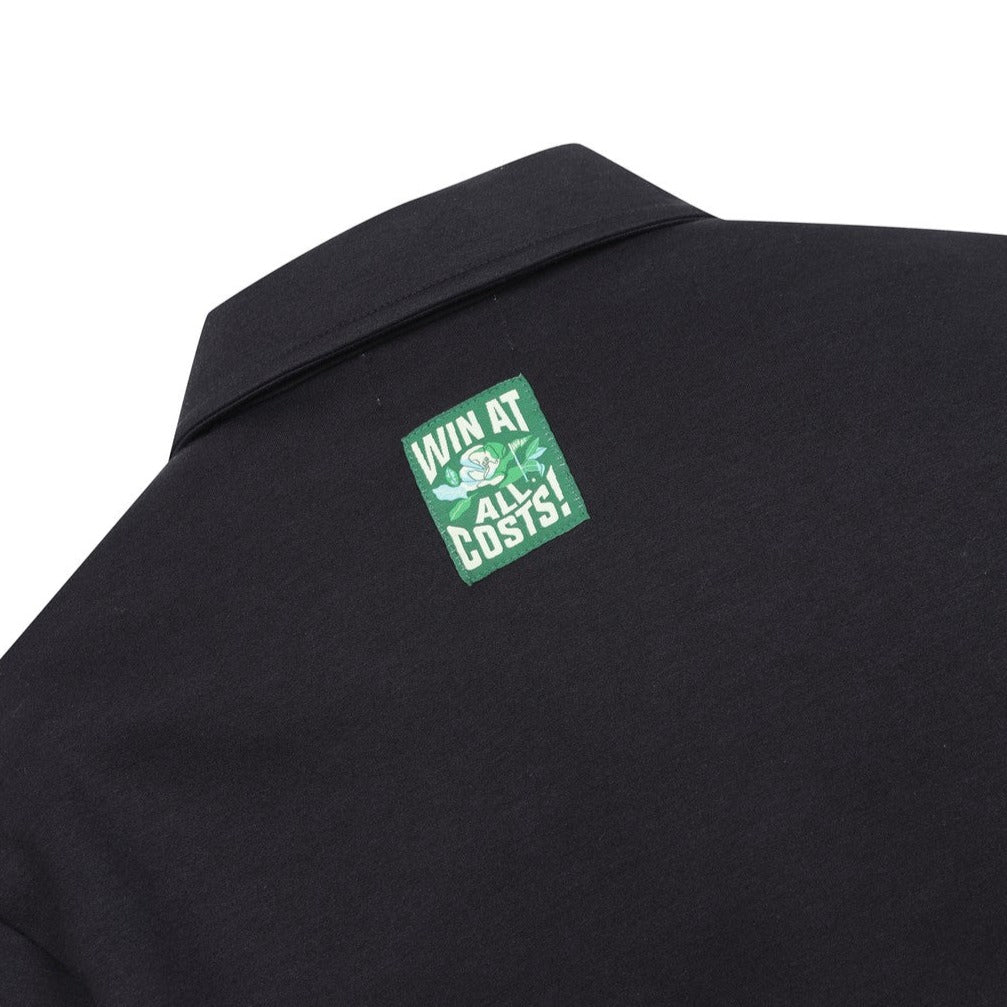 WOMENS ハーフジップスウェット ブラック/072342053