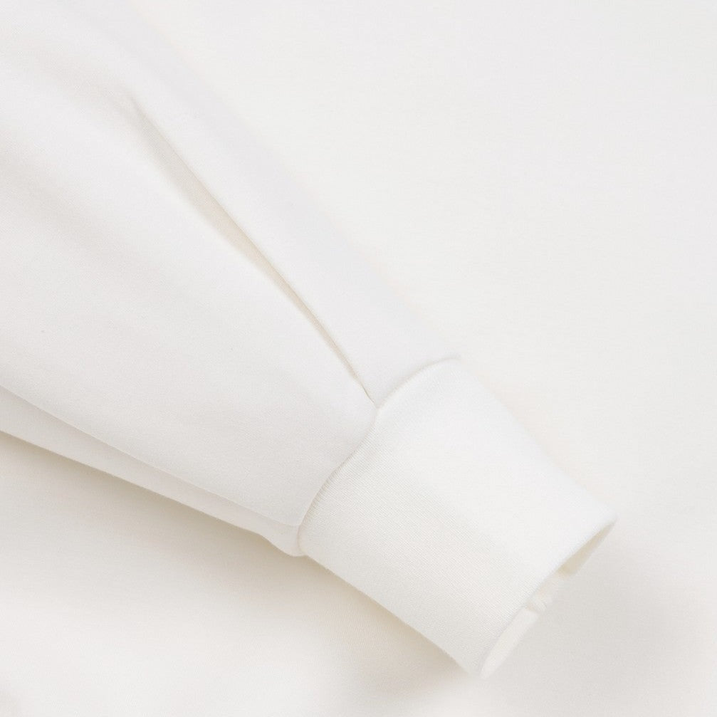 WOMENS ハーフジップスウェット アイボリー/072342053