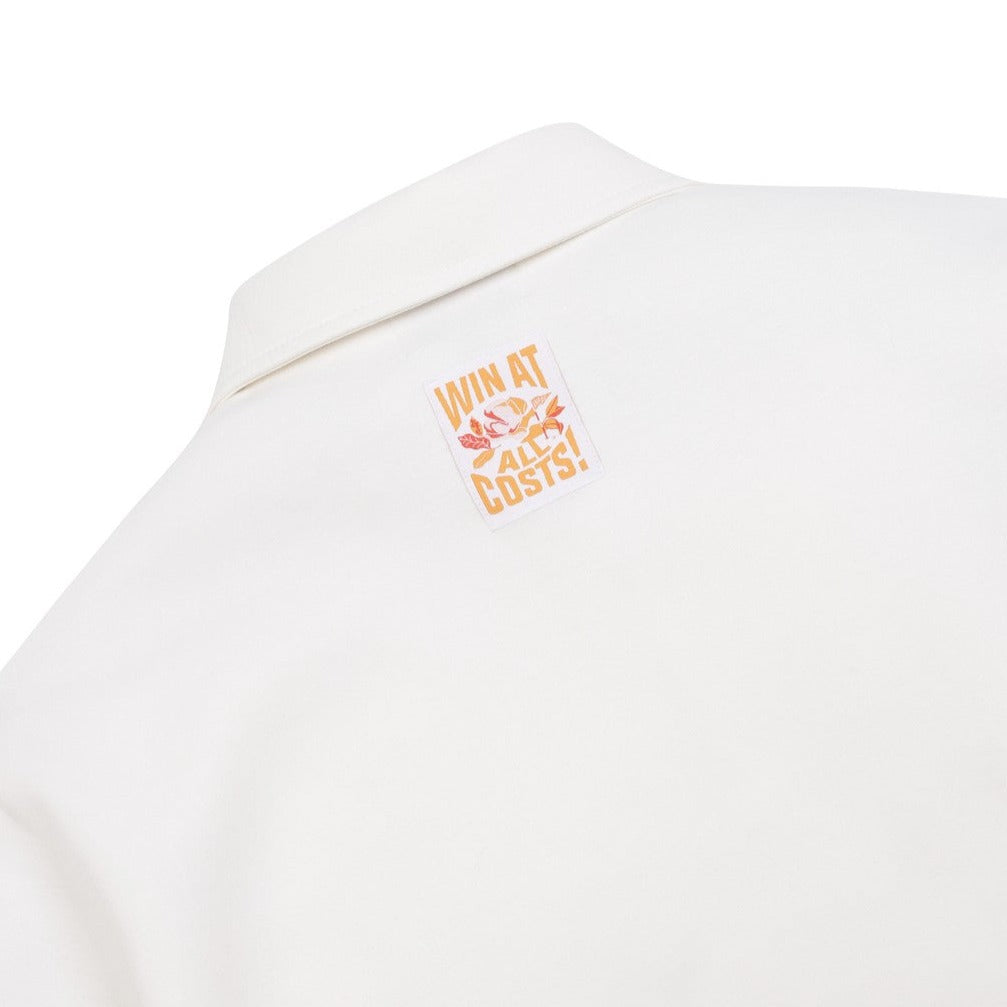WOMENS ハーフジップスウェット アイボリー/072342053