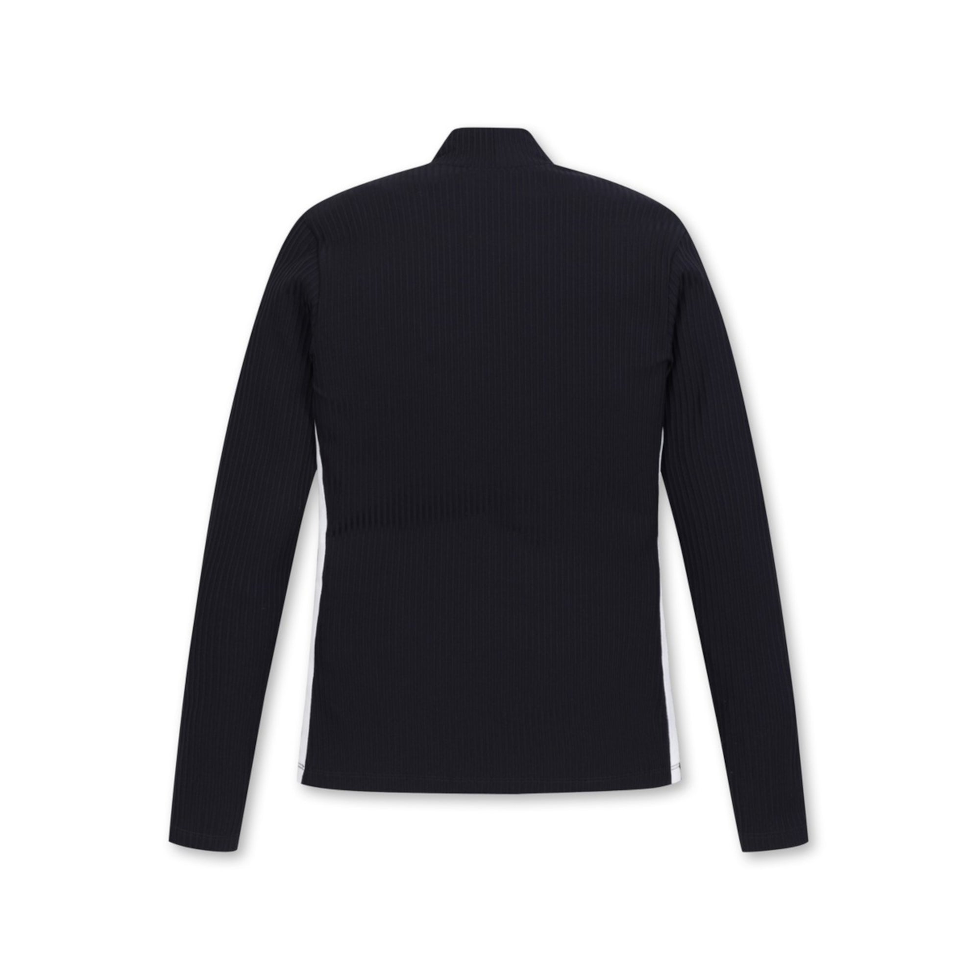 WOMENS ハイストレッチベーシックモックネック ブラック/072342051