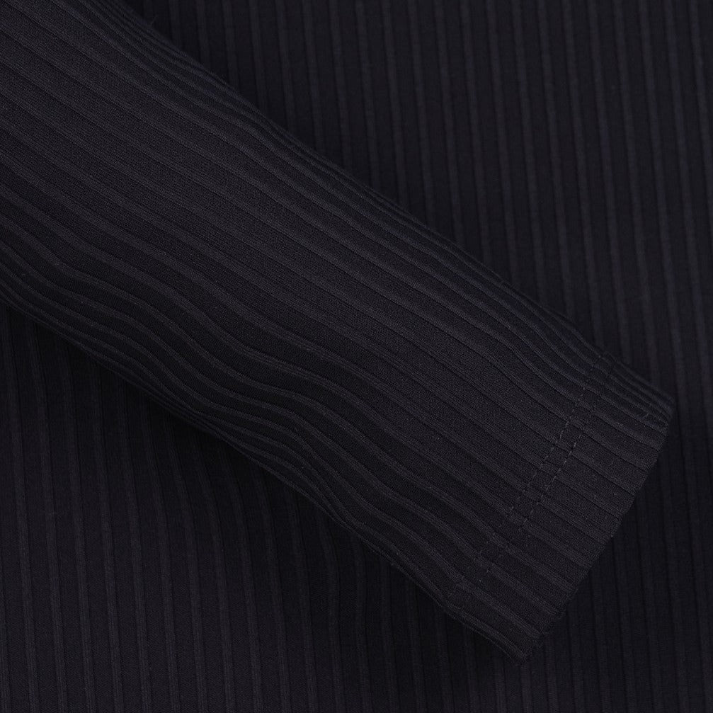 WOMENS ハイストレッチベーシックモックネック ブラック/072342051