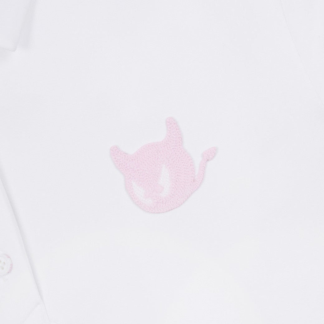 【25SS 新作|WEB限定】WOMEN WTO WAACKYポロシャツ ホワイト