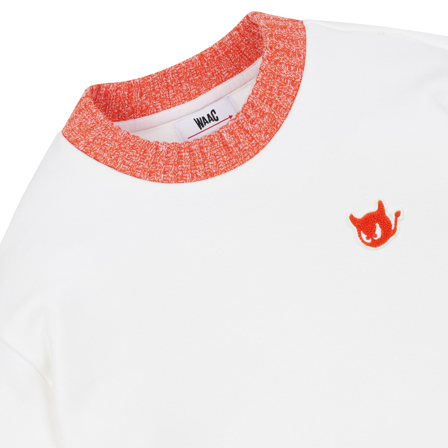 WOMEN カラー配色防風トップス アイボリー