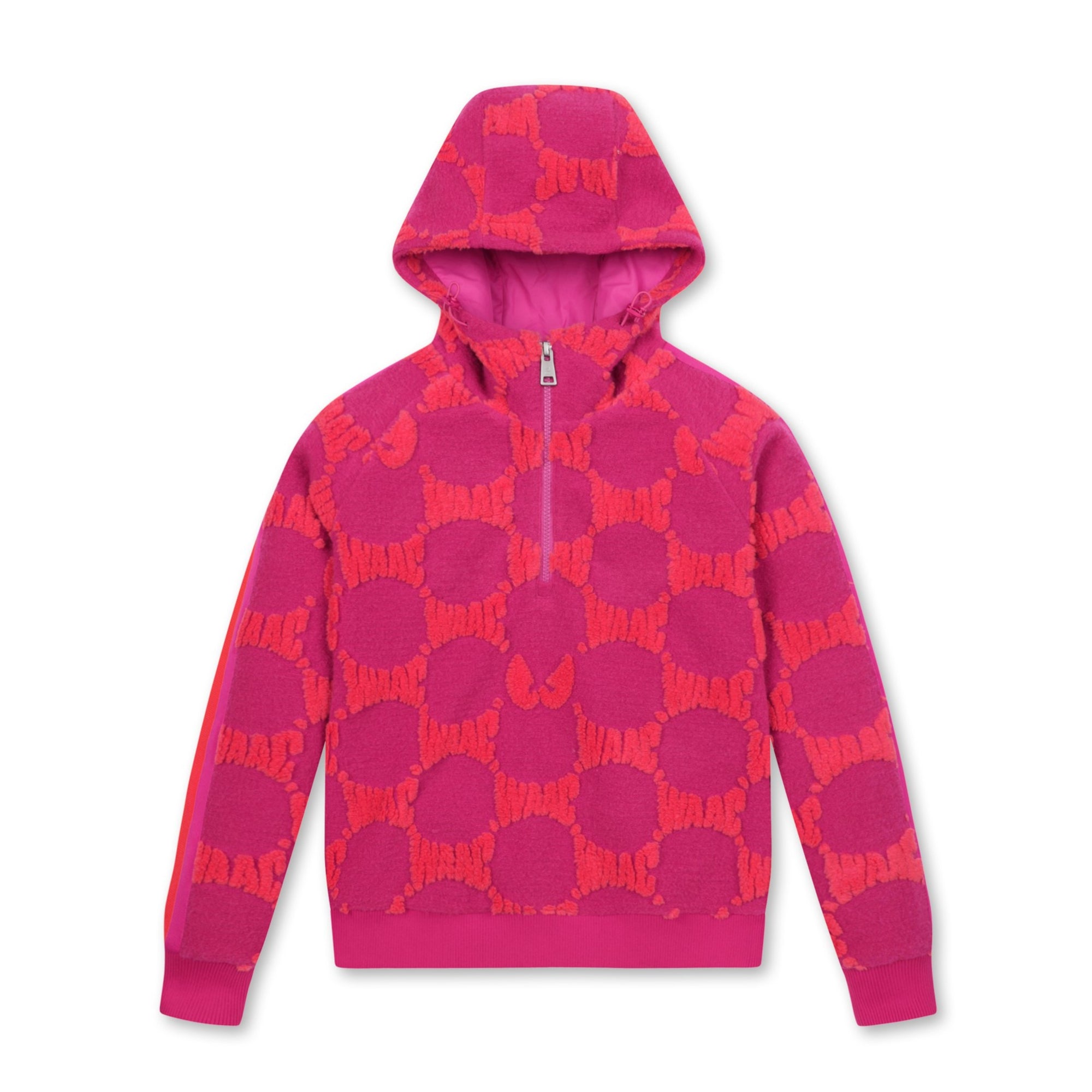 WOMENS ロゴパターン防風トップス ピンク/072334074