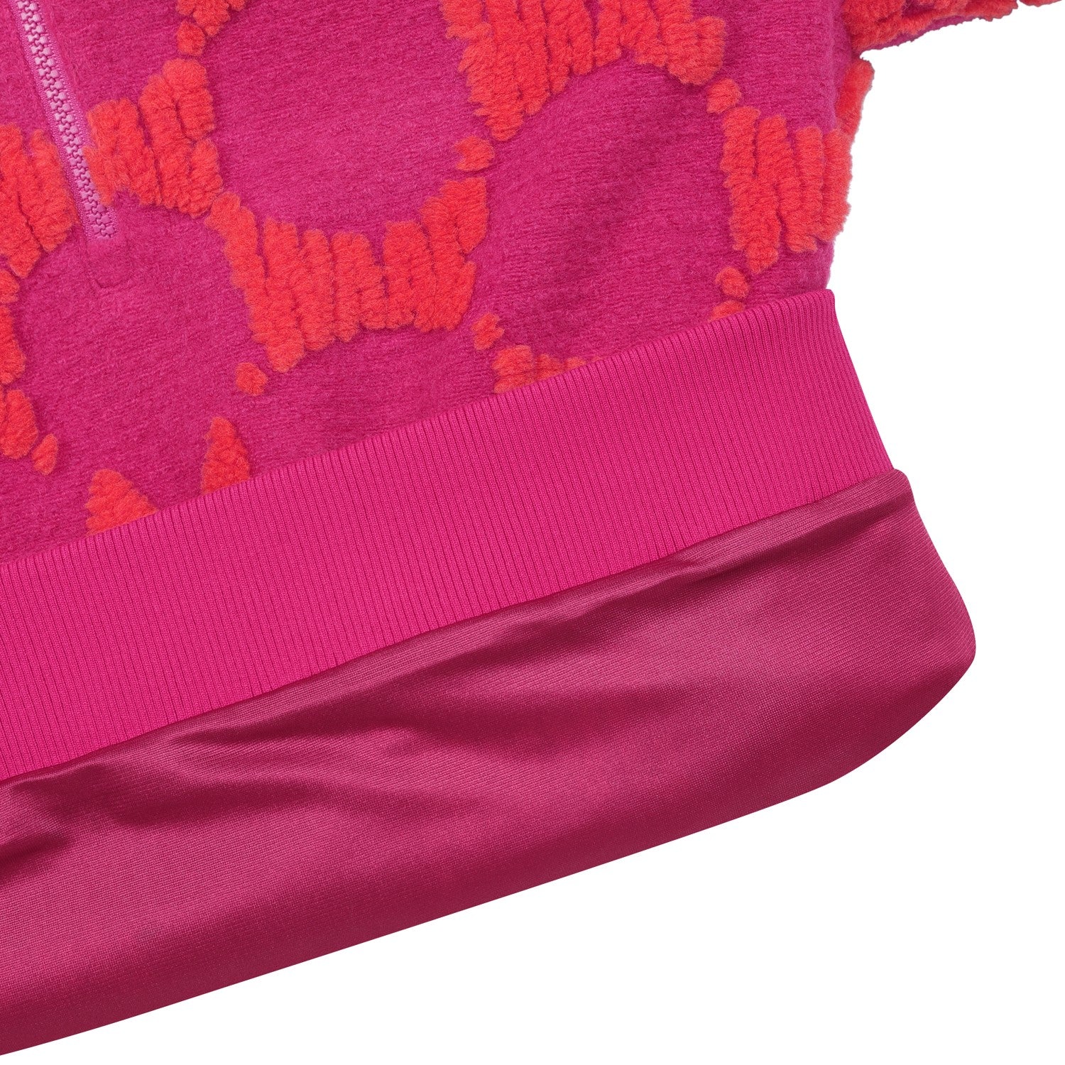 WOMENS ロゴパターン防風トップス ピンク/072334074