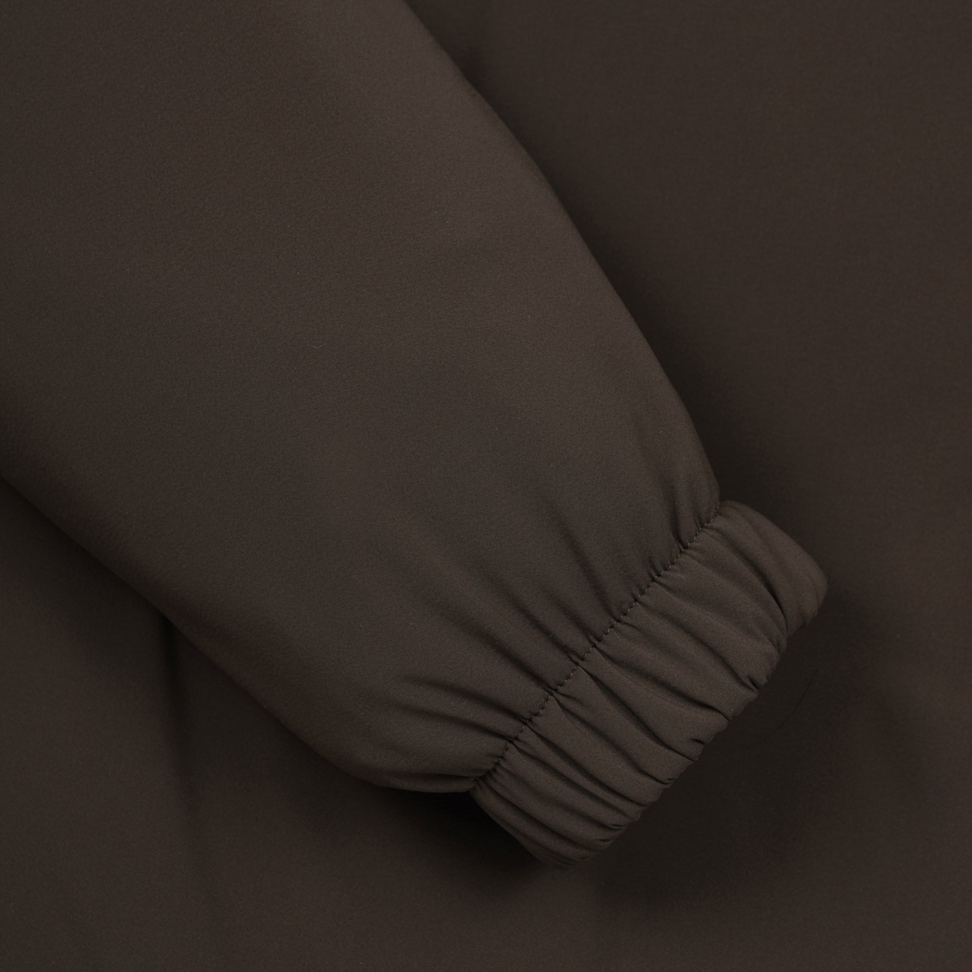 WOMENS ハーフジッププルオーバー ブラウン/072344060