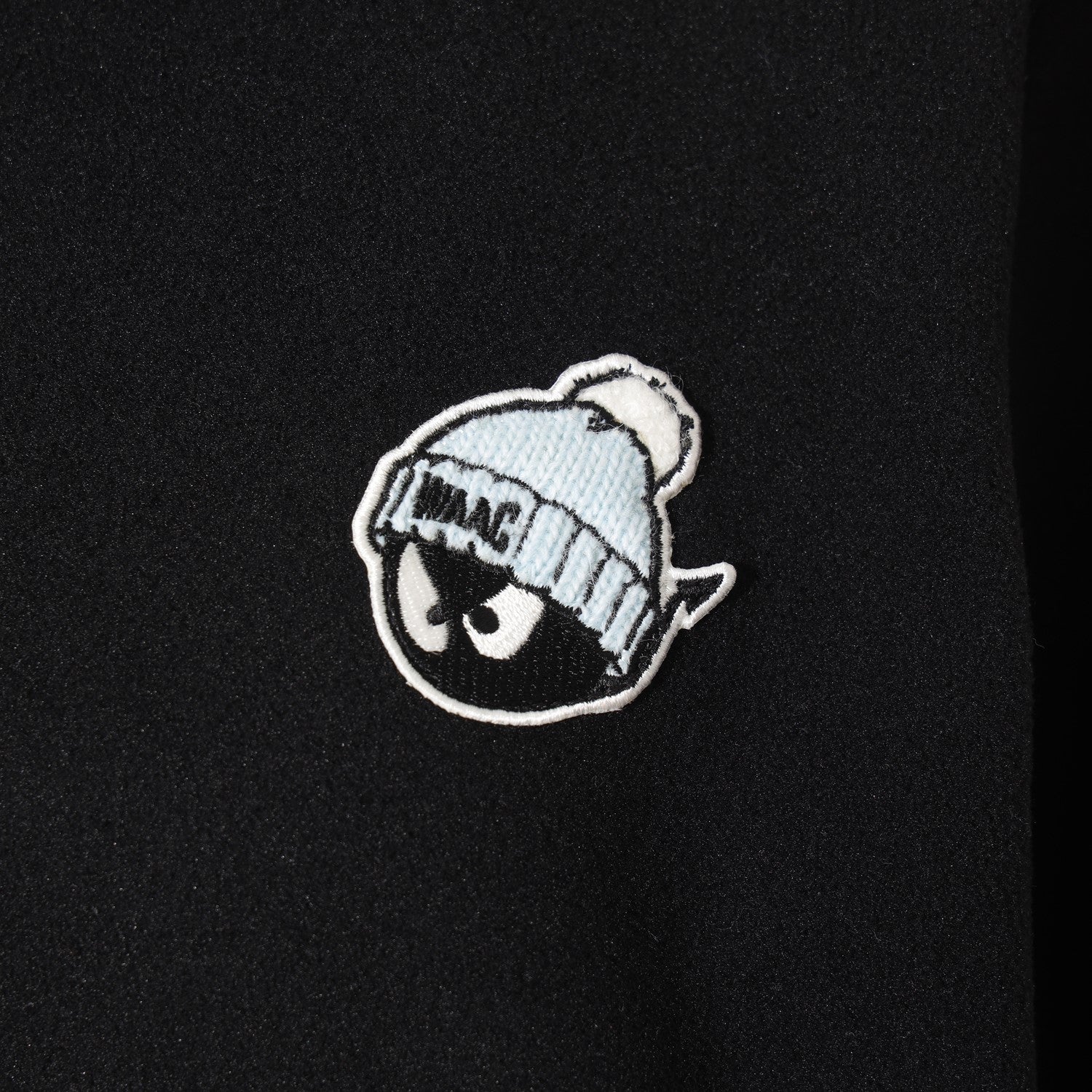 WOMEN BEANIE WAACKY フリースプルオーバー ブラック