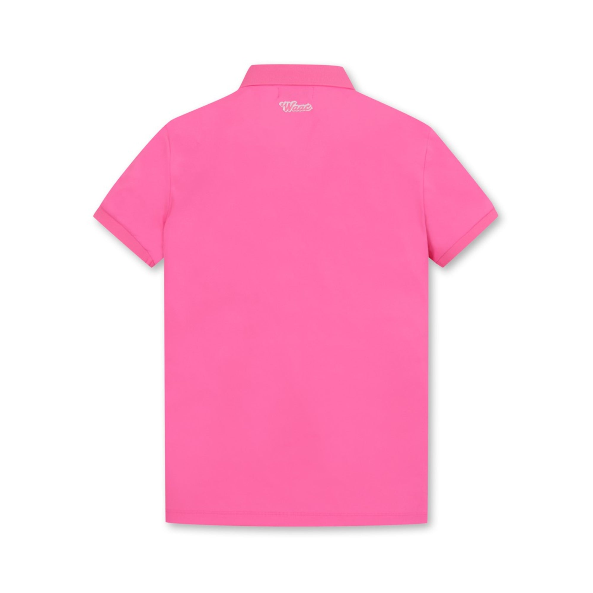 WOMEN WAACKYピケポロシャツ ピンク