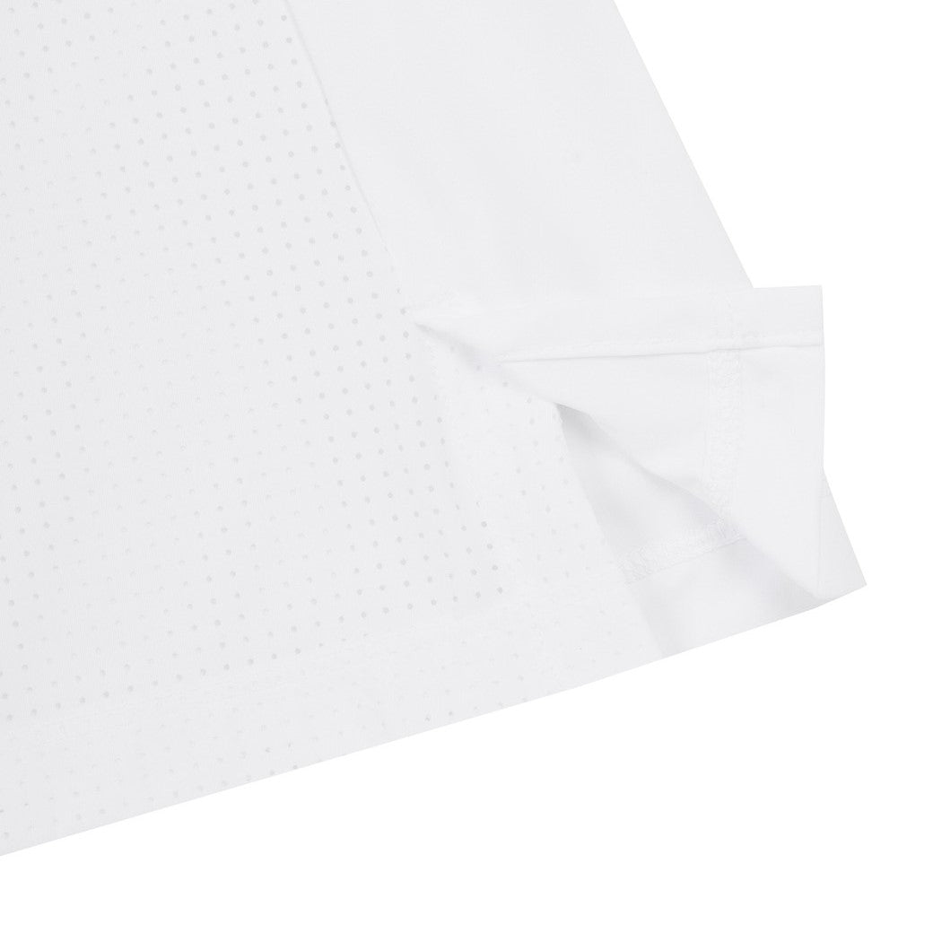 WOMEN クールジャージポロシャツ ホワイト