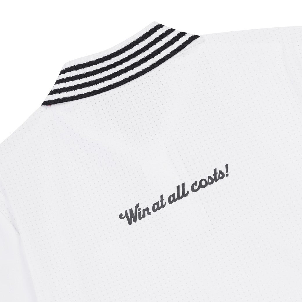 WOMEN クールジャージポロシャツ ホワイト