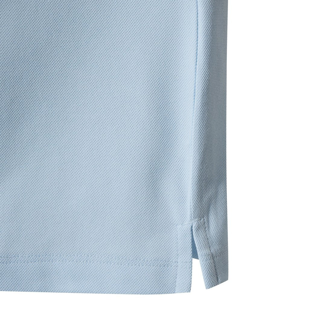 WOMEN WTO ルーズフィットポロシャツ ライトブルー