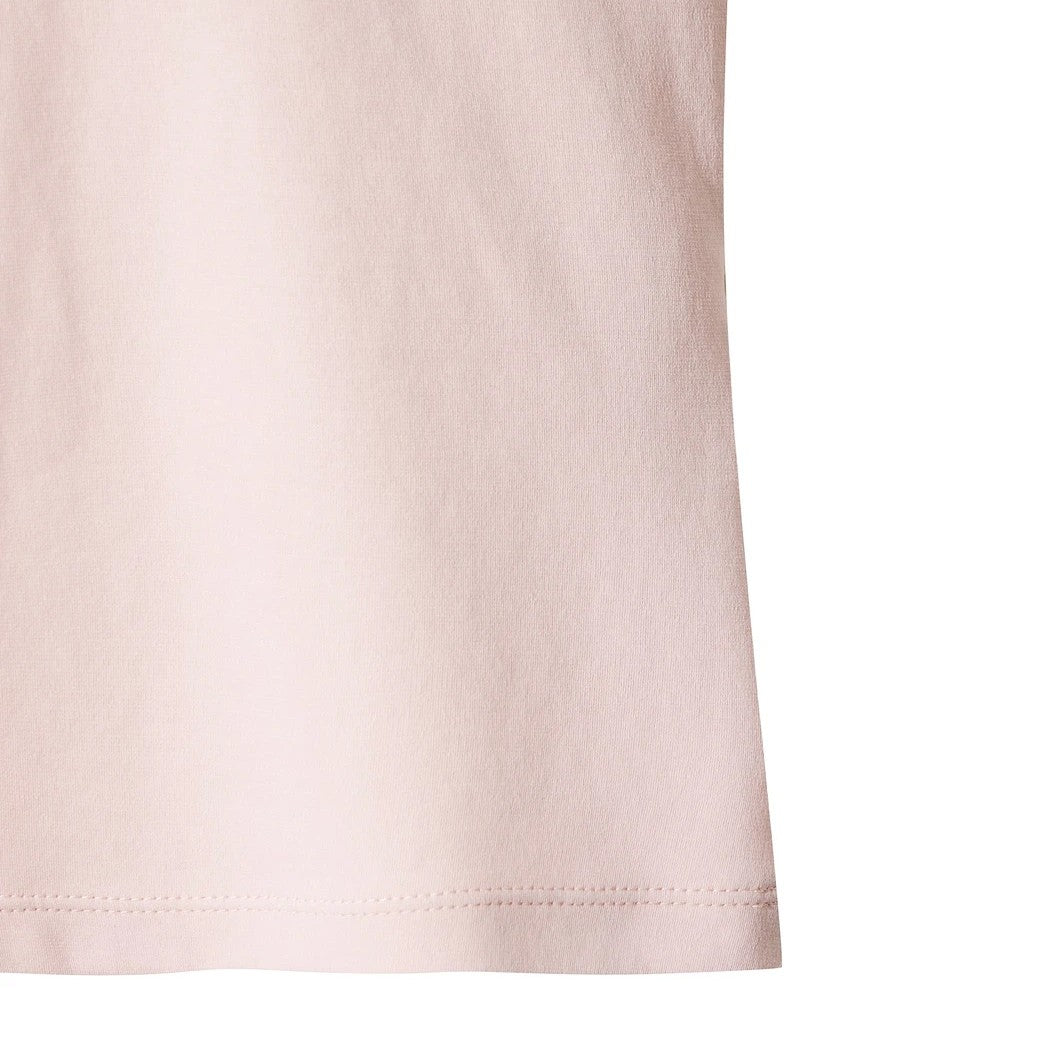 WOMEN アーチメッシュロゴ Tシャツ ライトピンク