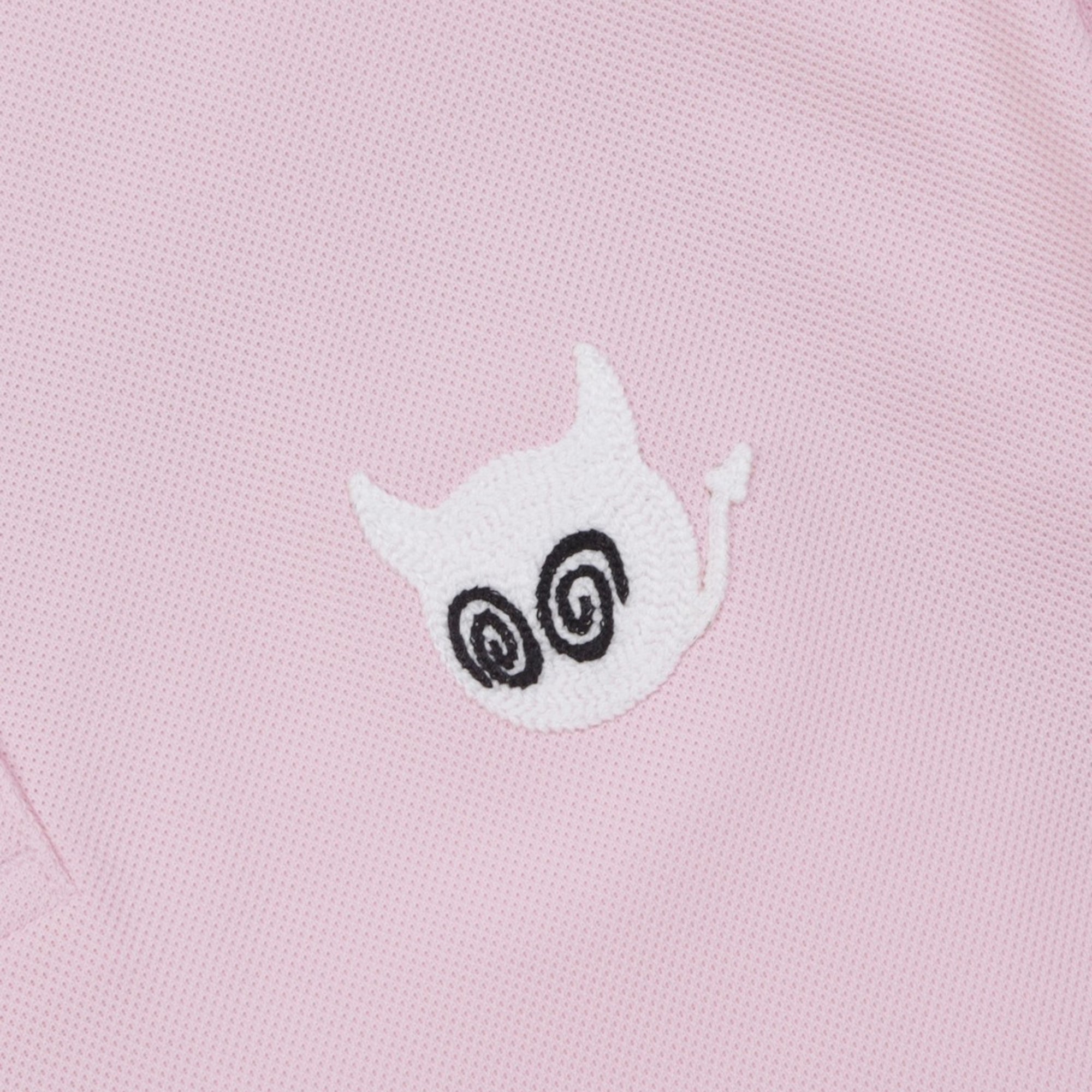 WOMENS WTOルーズフィットポロシャツ ライトピンク/072342063