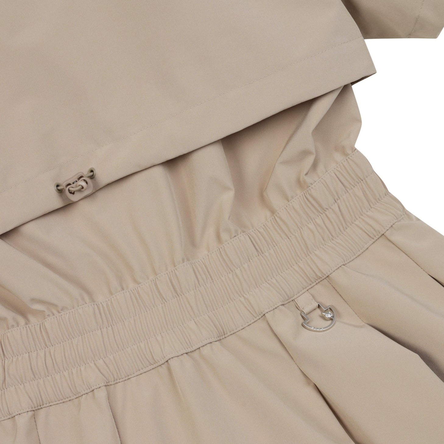 WOMENS ジップアップワンピース ベージュ/072342550