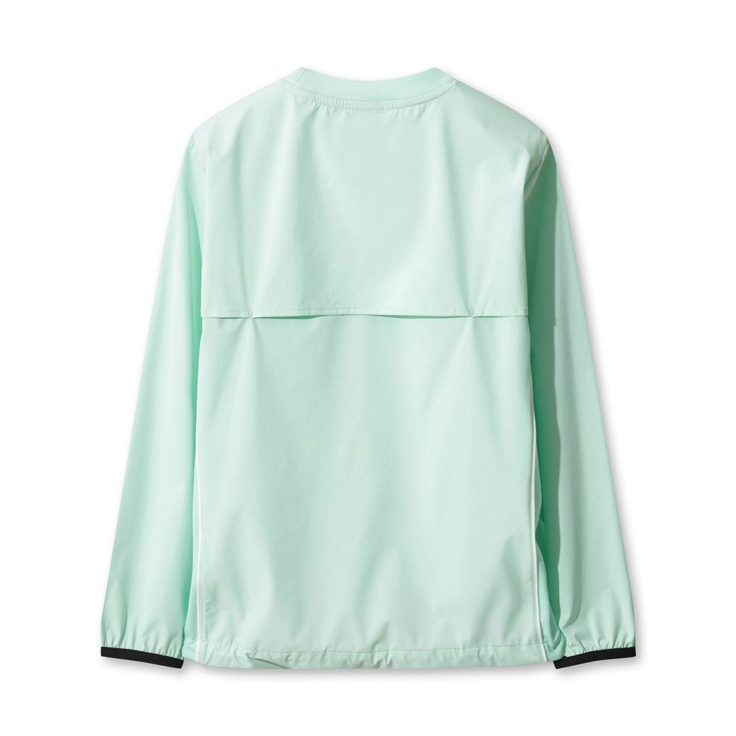 WOMEN カーブロゴプルオーバー ミント
