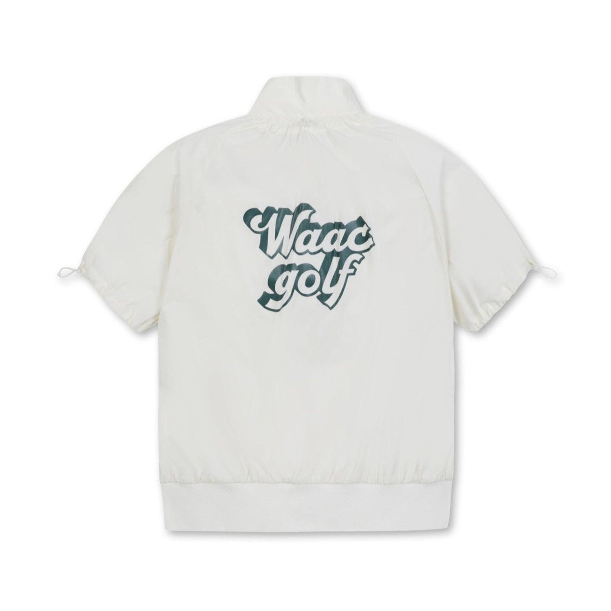 WOMENS ハイストレッチ半袖ジップアップベスト アイボリー/072342250