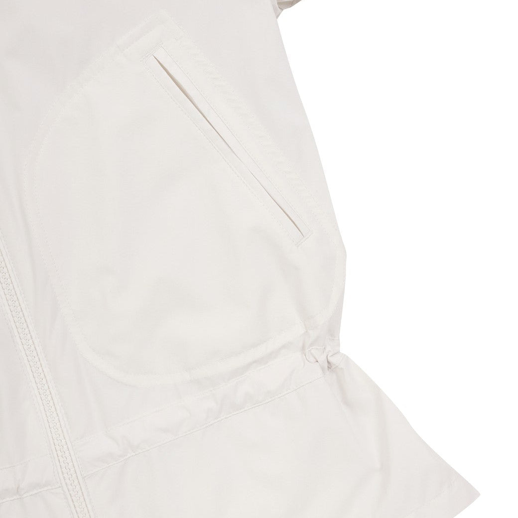 【WEB限定】WOMEN ESSENTIALハーフスリーブブルゾン アイボリー