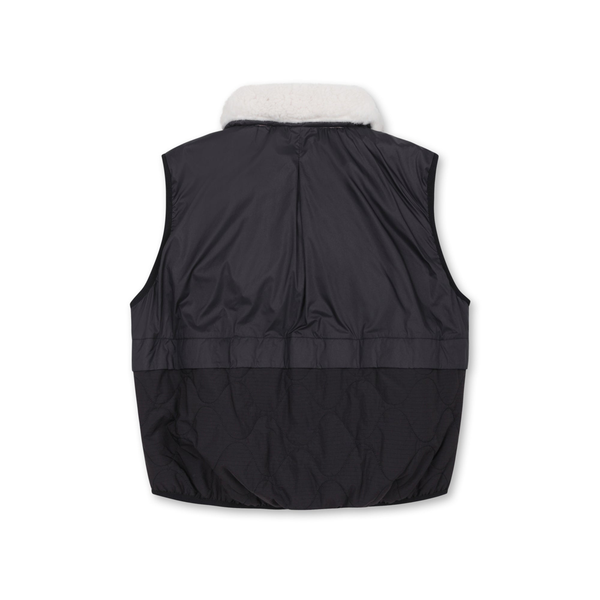 WOMENS デタッチャブルカラーベスト ブラック/072344261