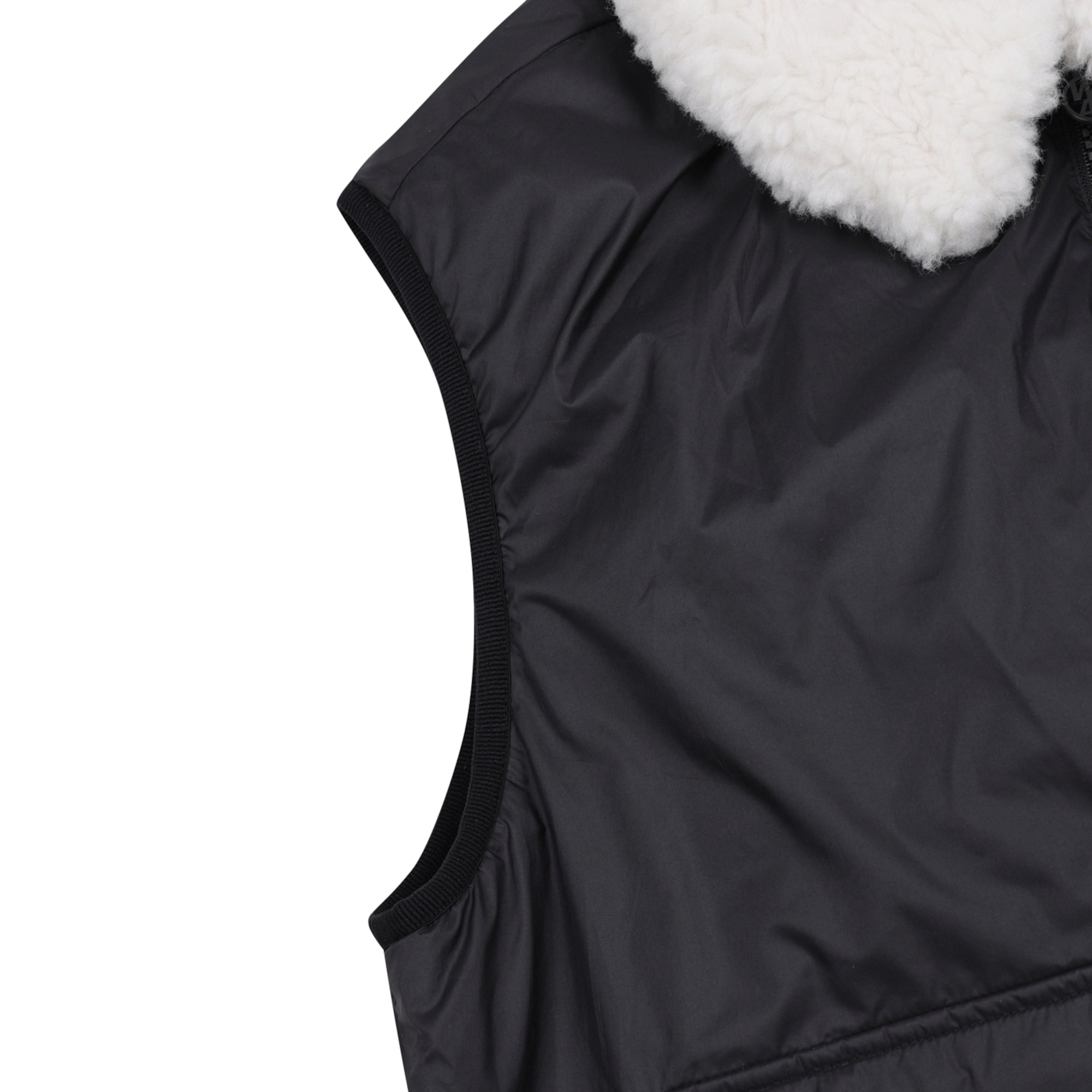 WOMENS デタッチャブルカラーベスト ブラック/072344261