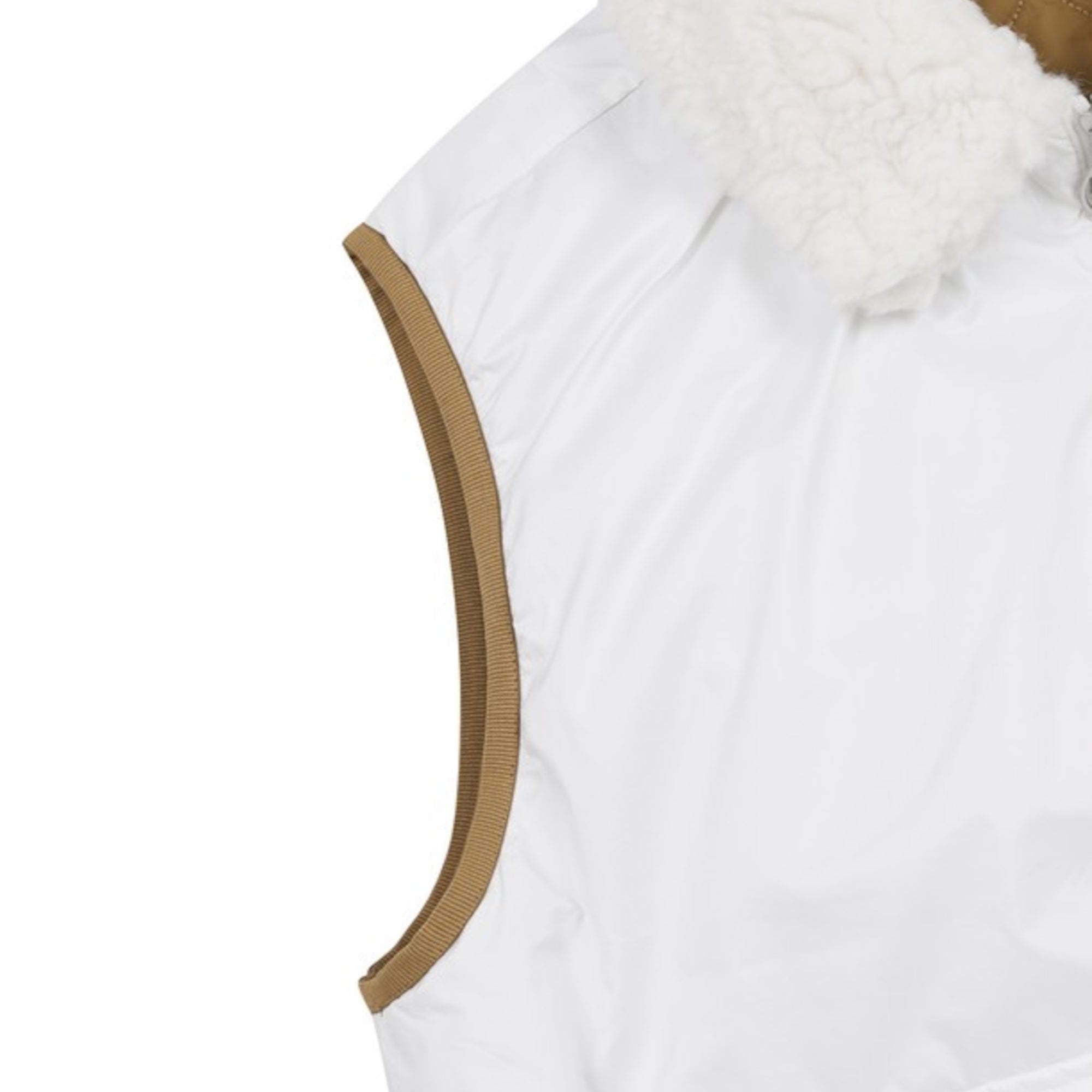 WOMENS デタッチャブルカラーベスト アイボリー/072344261