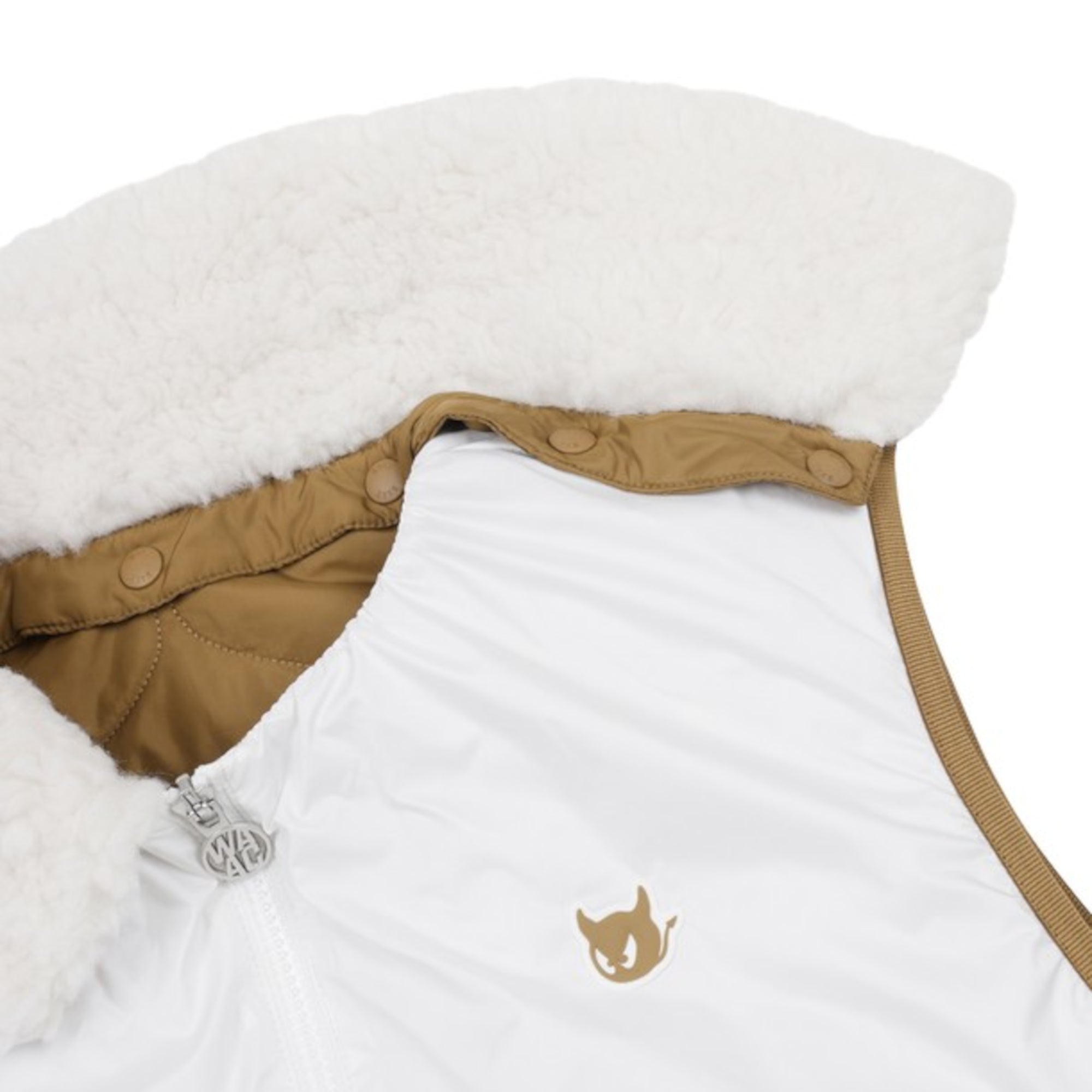 WOMENS デタッチャブルカラーベスト アイボリー/072344261