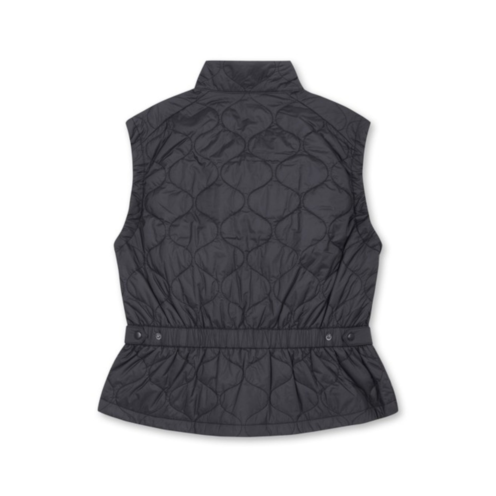WOMENS ESSENTIALキルティングベスト ブラック/072344262