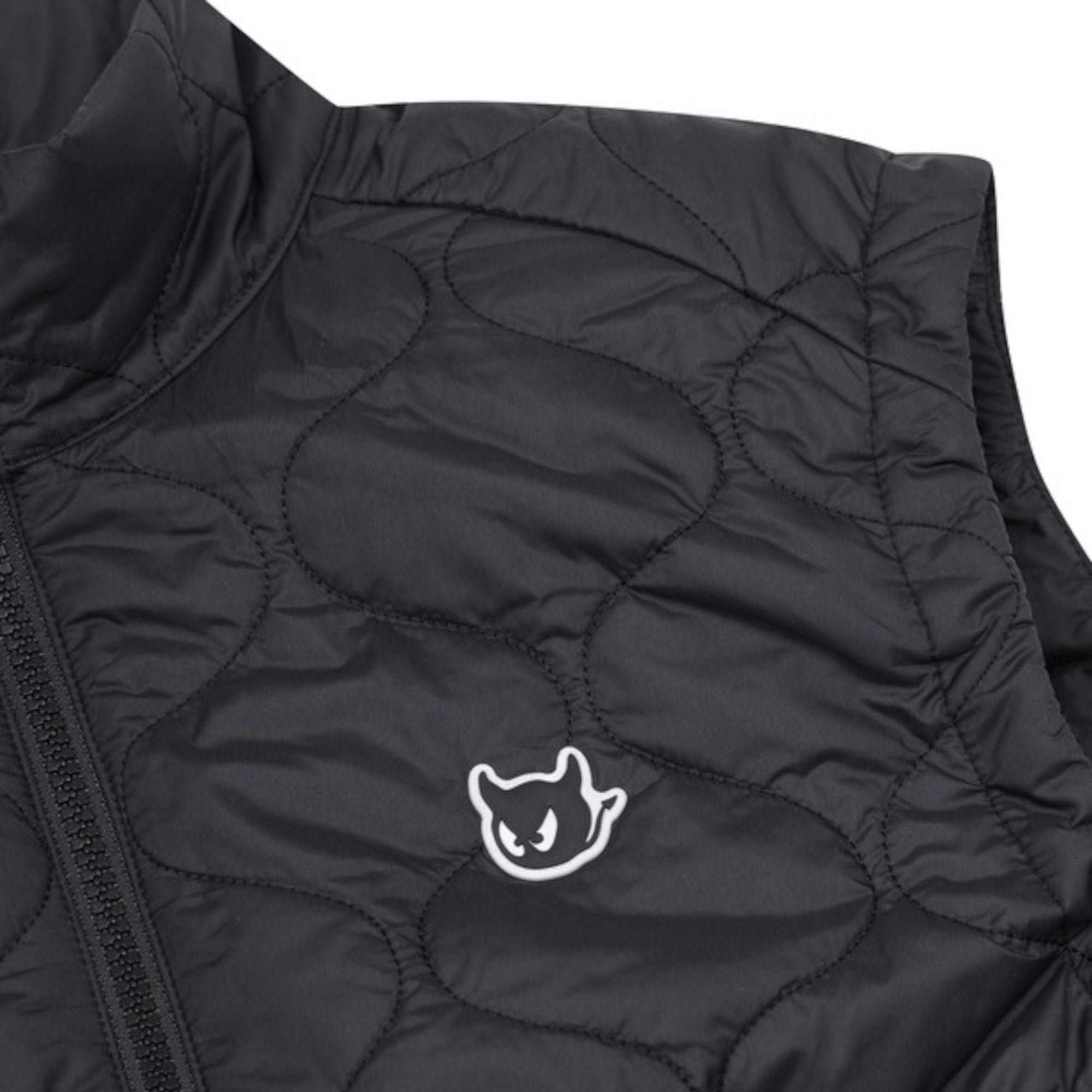 WOMENS ESSENTIALキルティングベスト ブラック/072344262