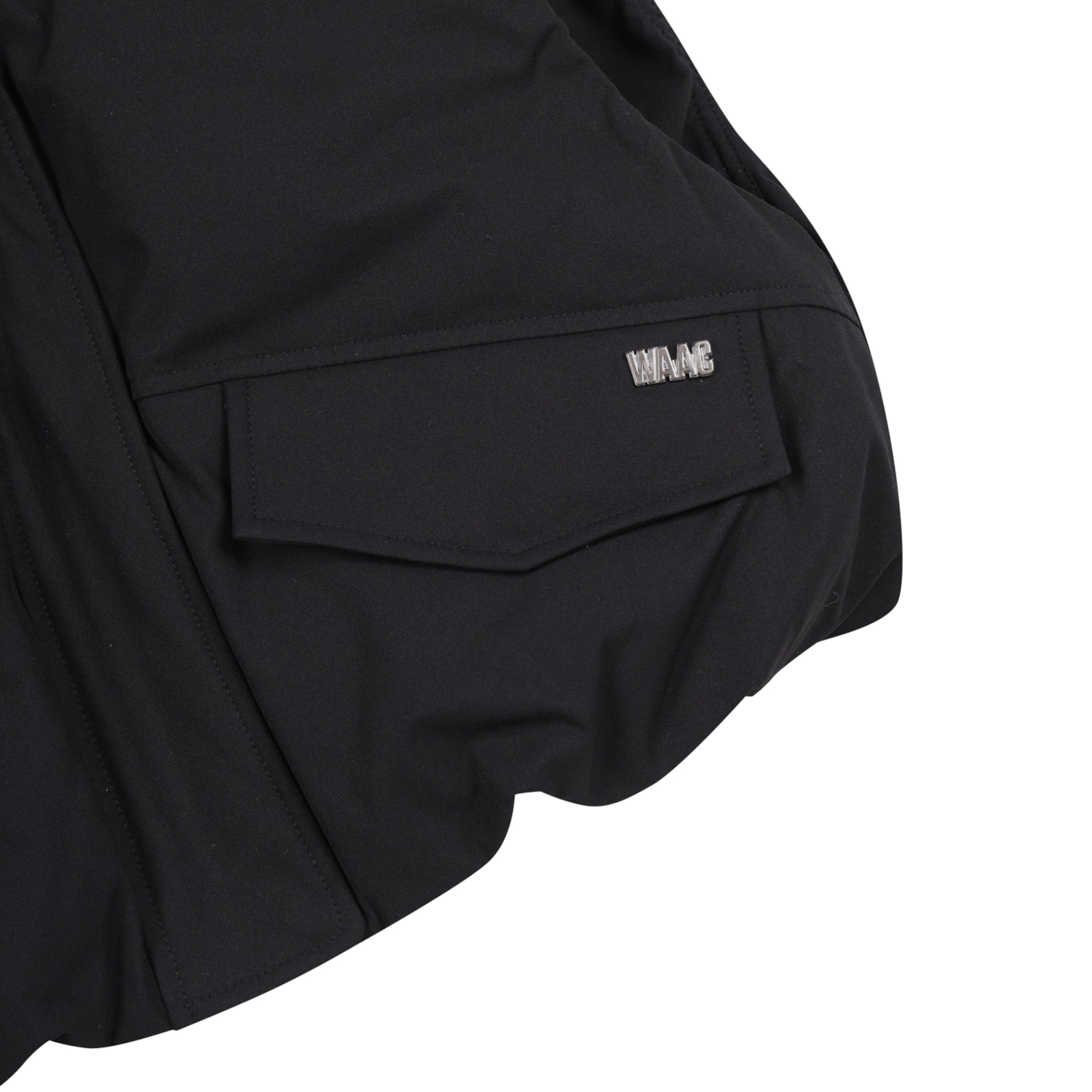 WOMEN ショートパディングダウンベスト ブラック