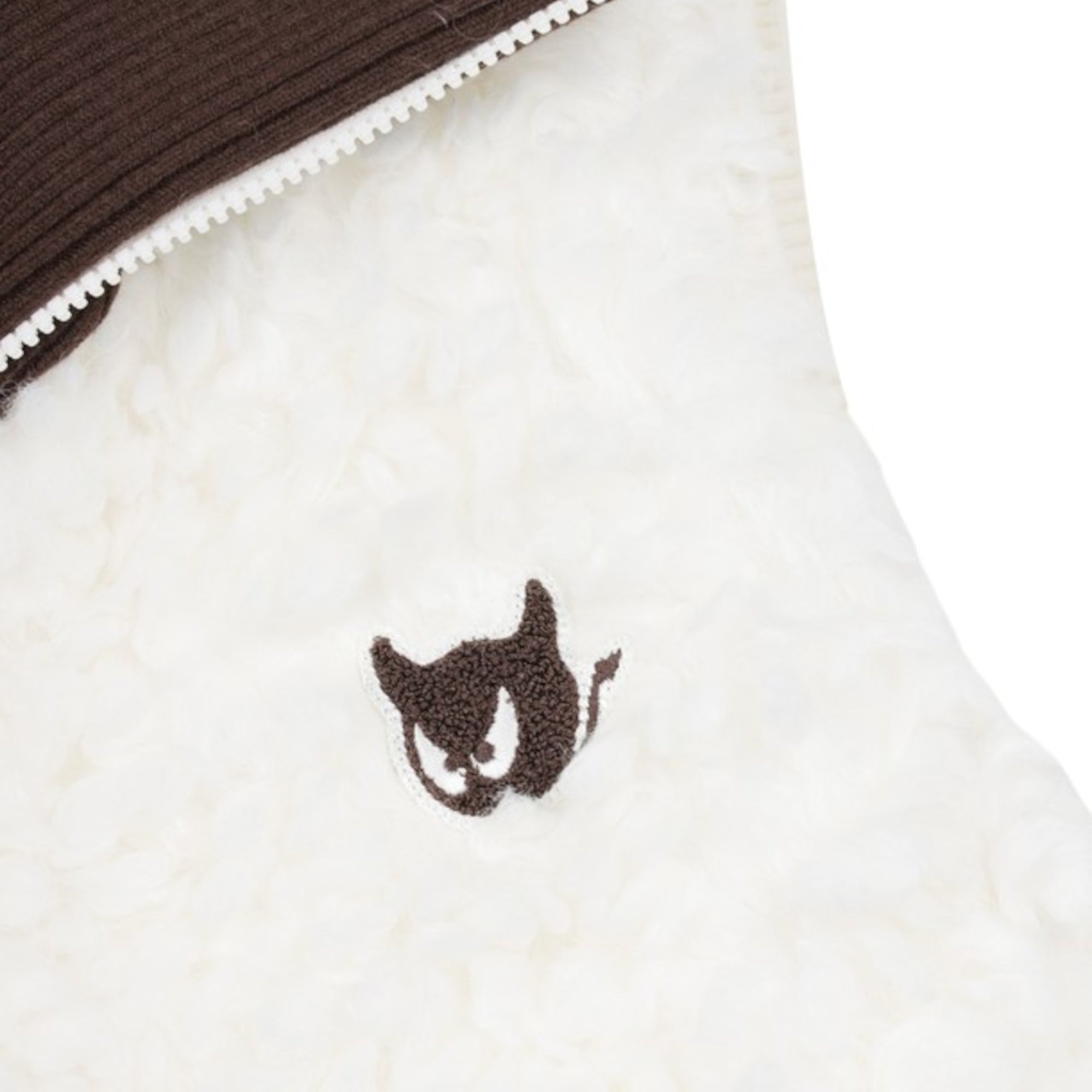 WOMENS フリースベスト アイボリー/072344264