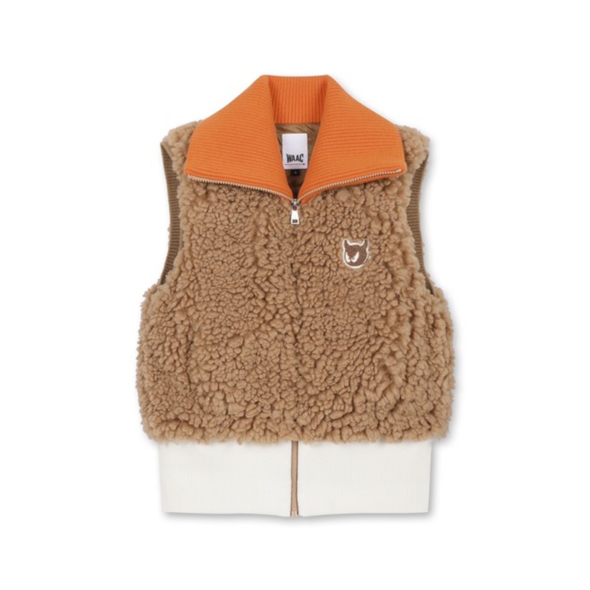 24AW】WOMENS フリースベスト ベージュ/072344264