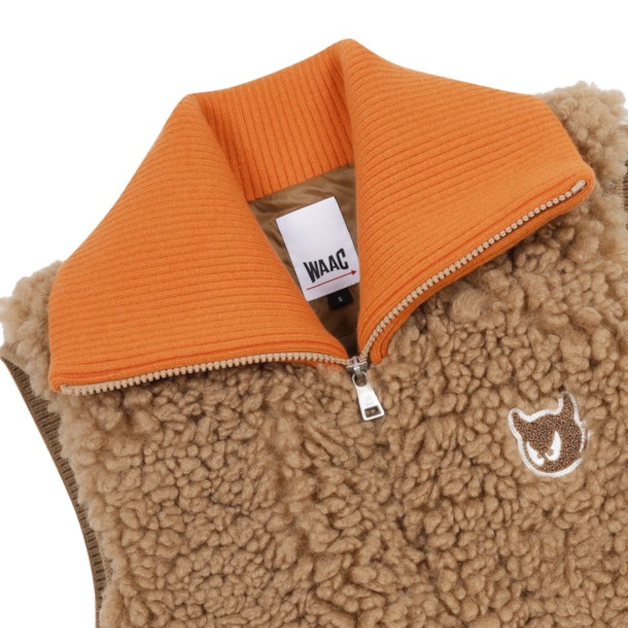 WOMENS フリースベスト ベージュ/072344264