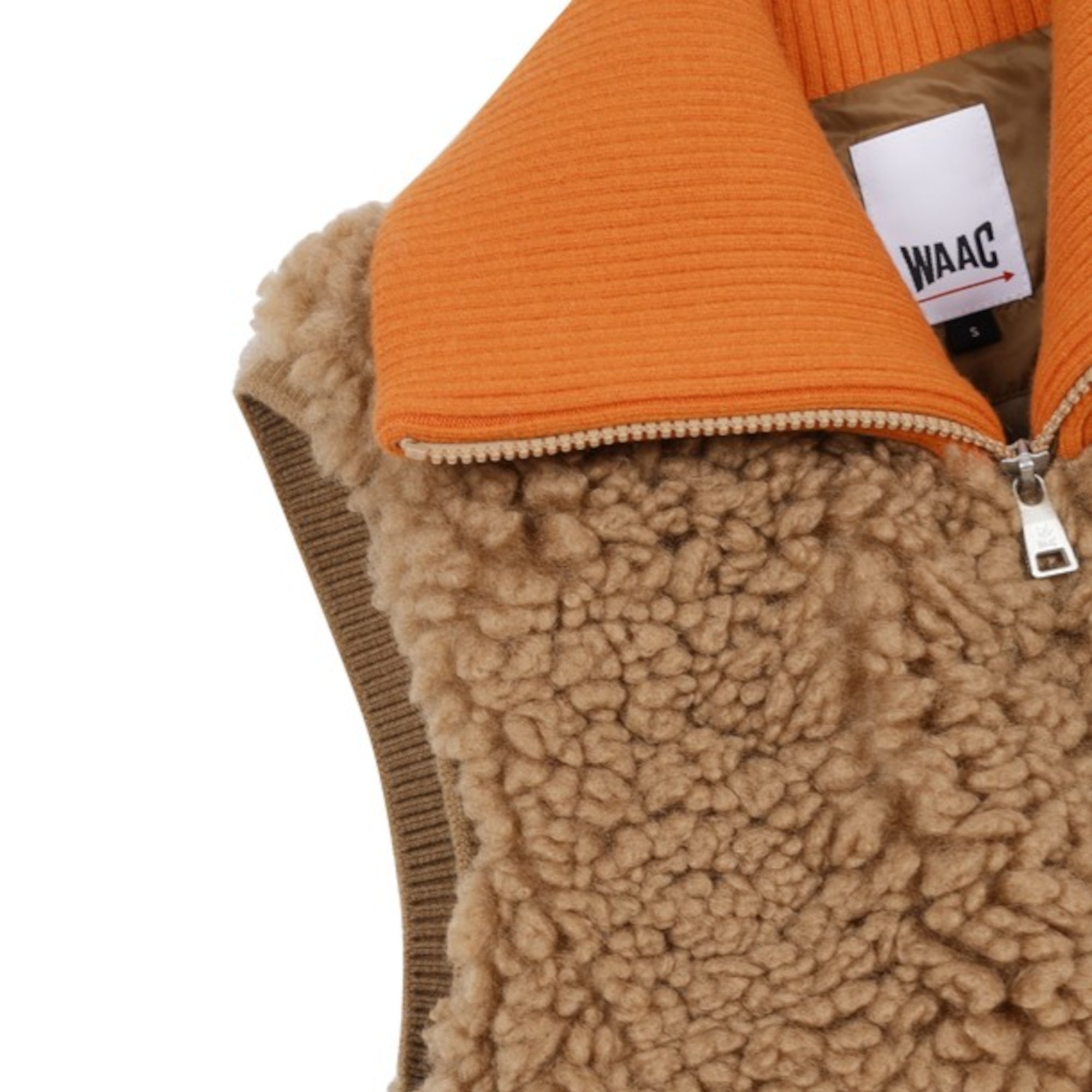 WOMENS フリースベスト ベージュ/072344264