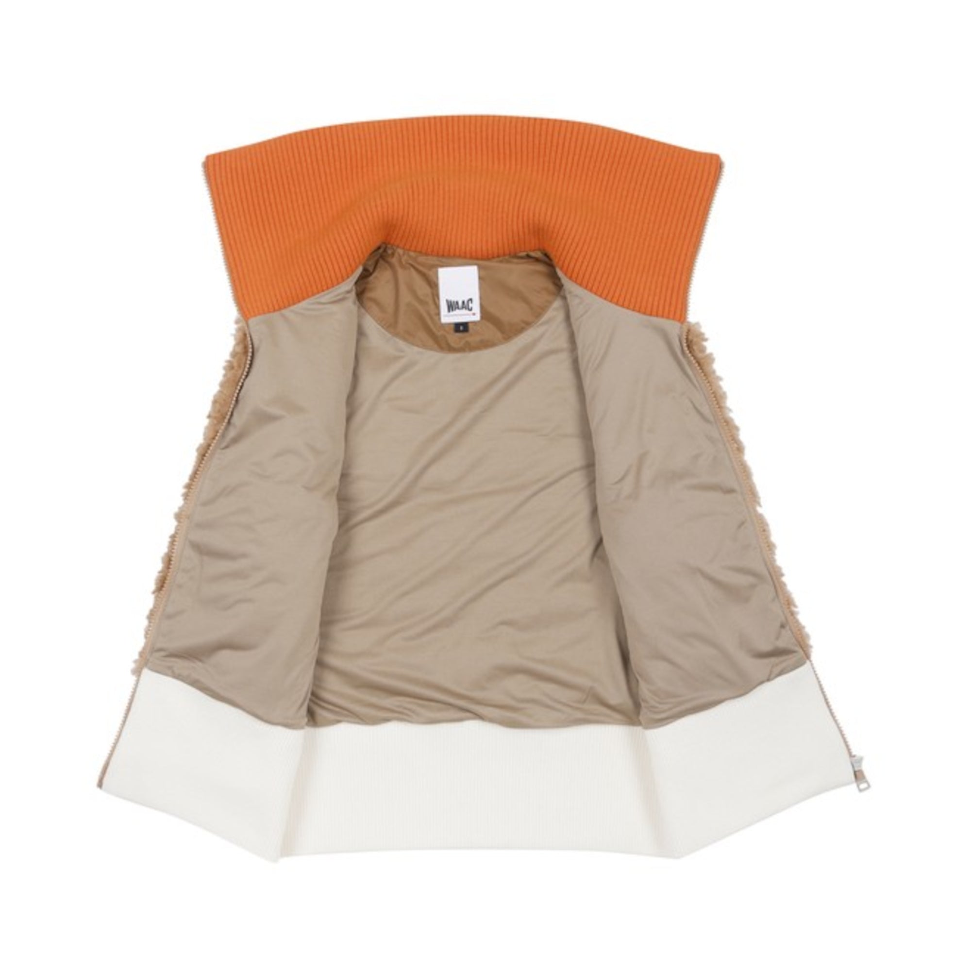 WOMENS フリースベスト ベージュ/072344264