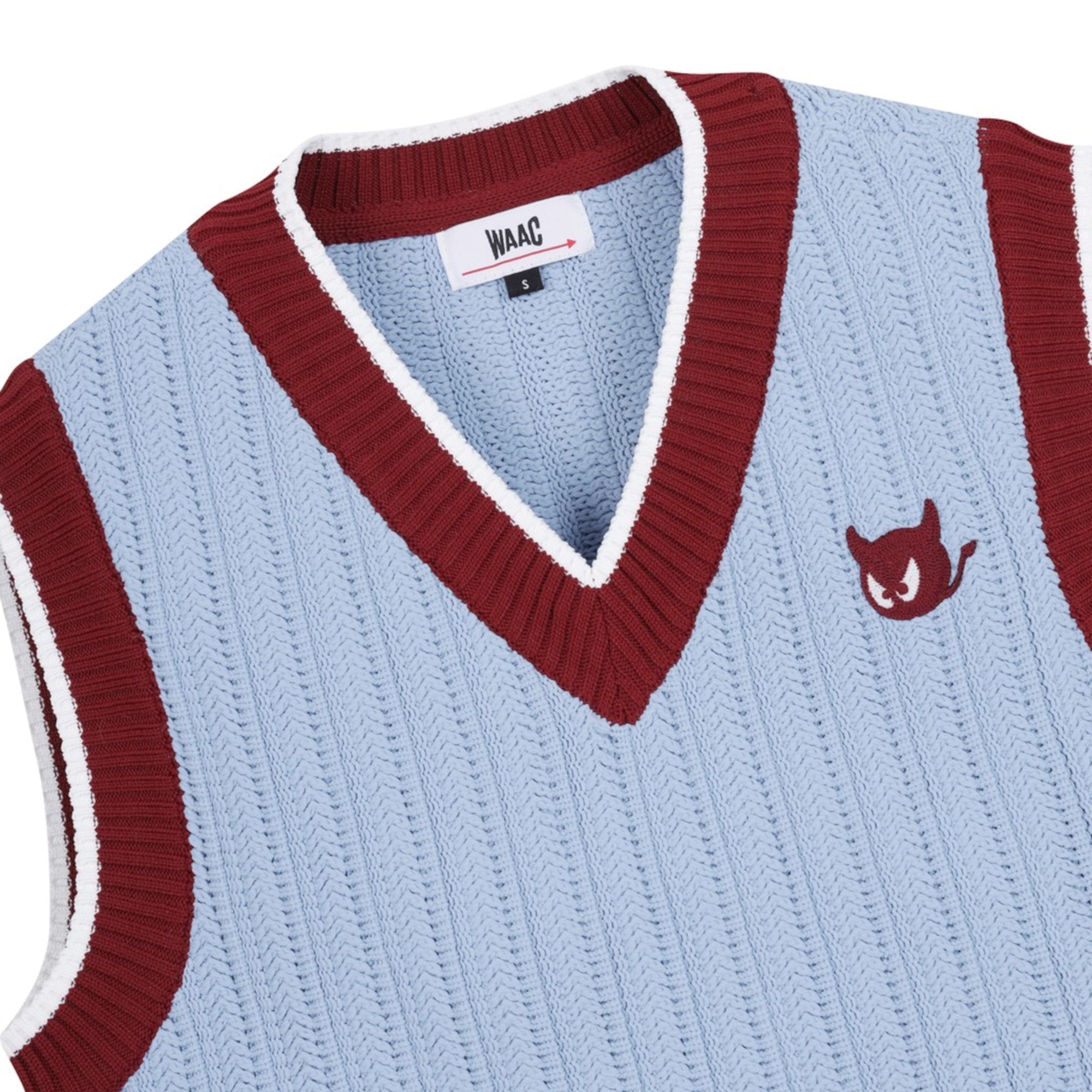 WOMENS ニットベスト サックス/072344751