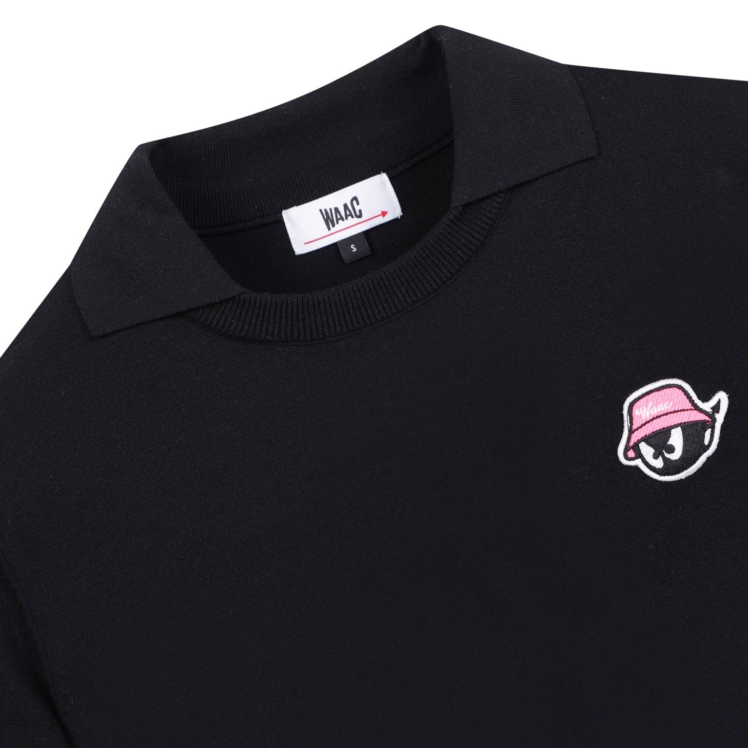 WOMENS サマーニットプルオーバー ブラック/072342760