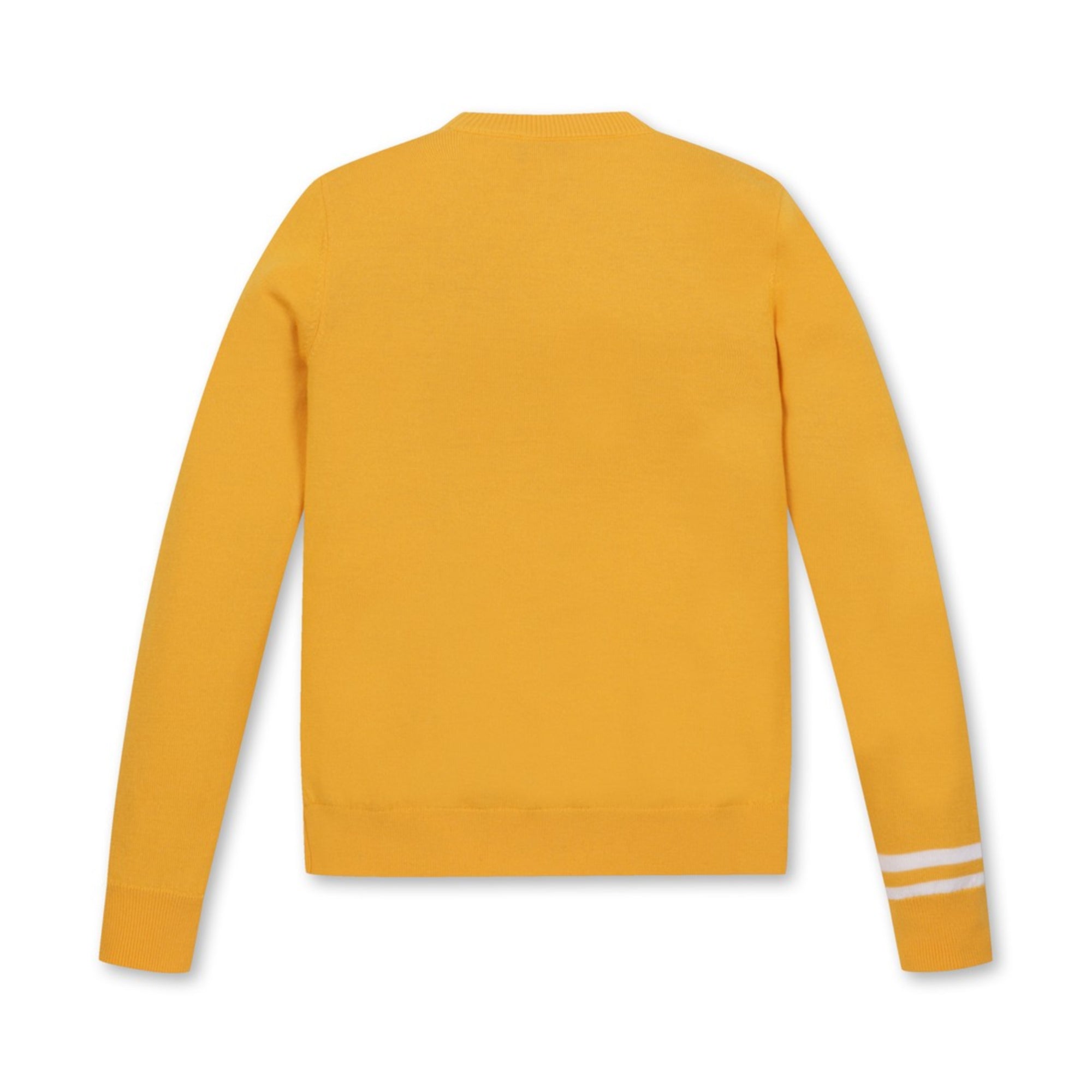 WOMEN 防風ウールセーター マスタード