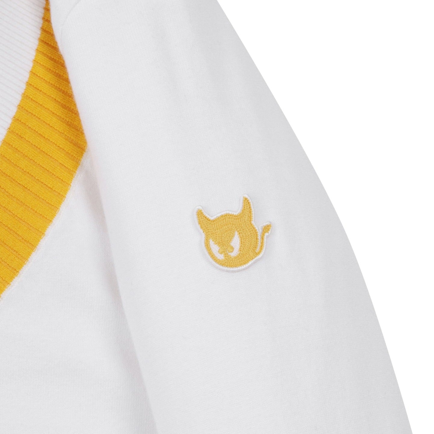 WOMEN V切替タートルネック アイボリー