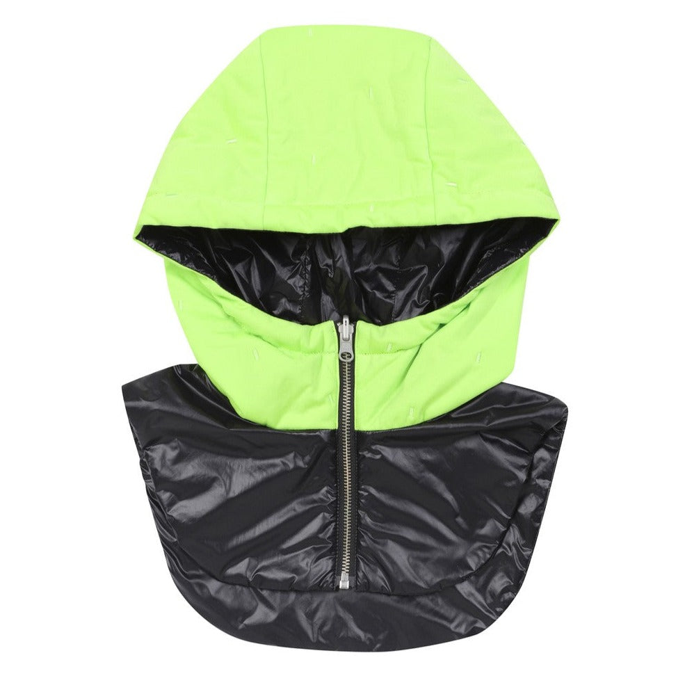 WOMEN フードニットプルオーバー ブラック