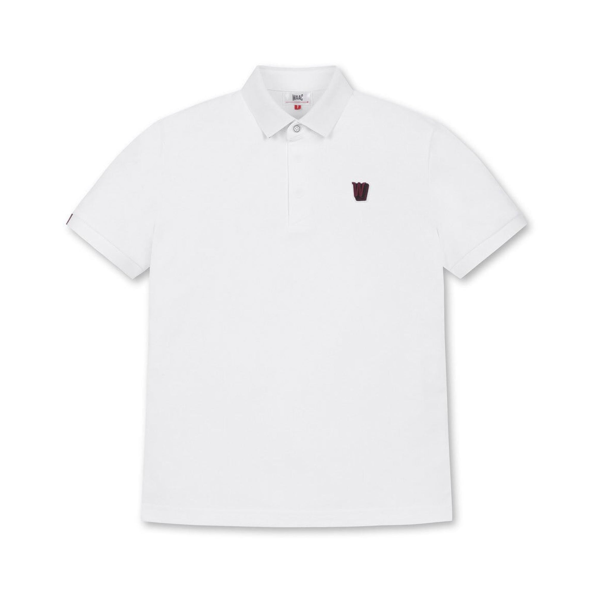 MENS ソリッド半袖ポロシャツ/072324004