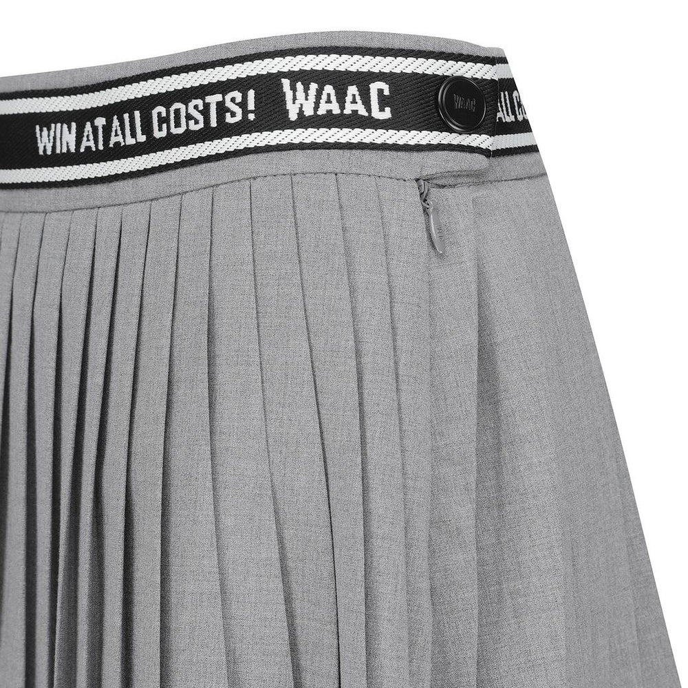 WOMEN バントプリーツキュロットスカート ブラック