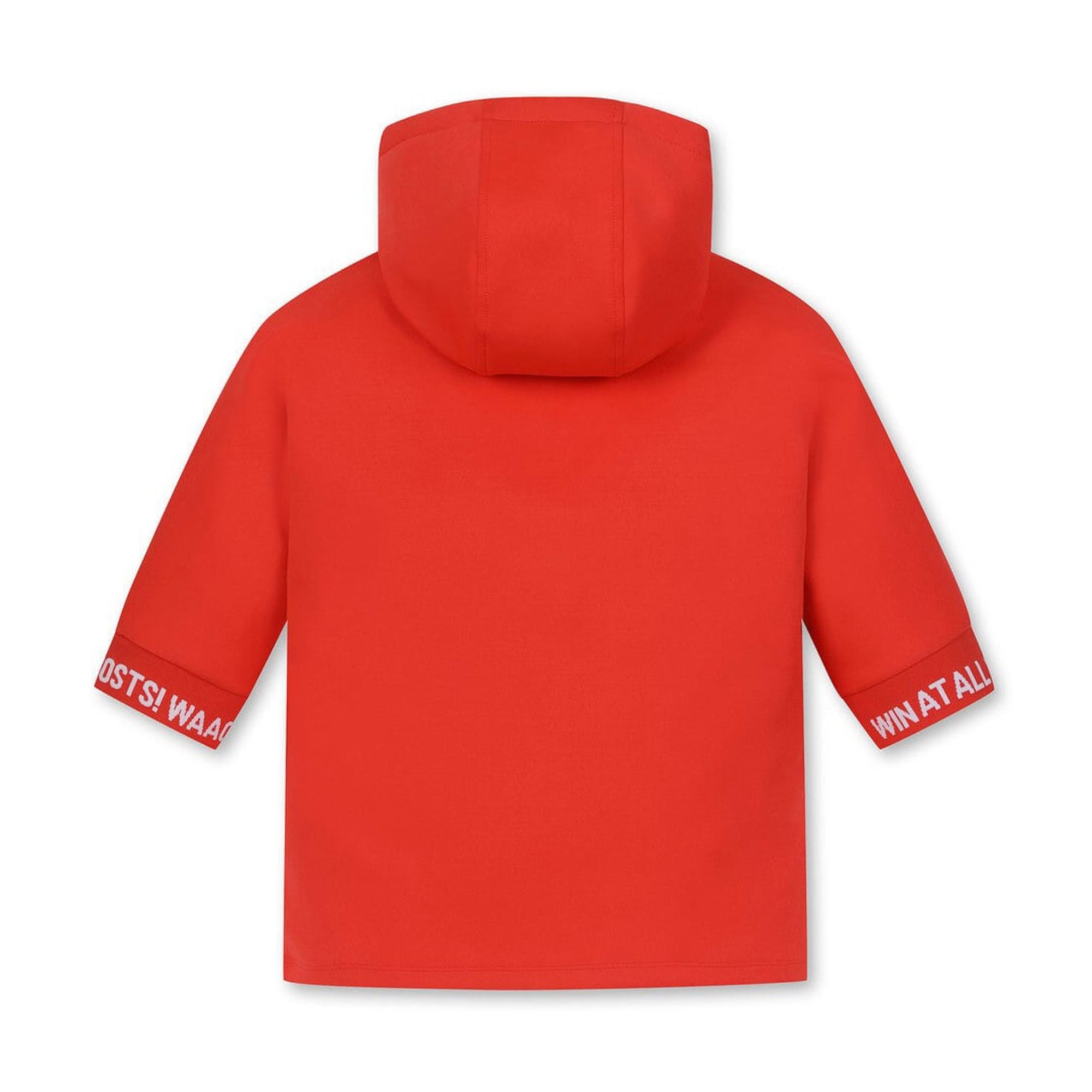 WOMENS 7分袖プルオーバーフーディー/072324052
