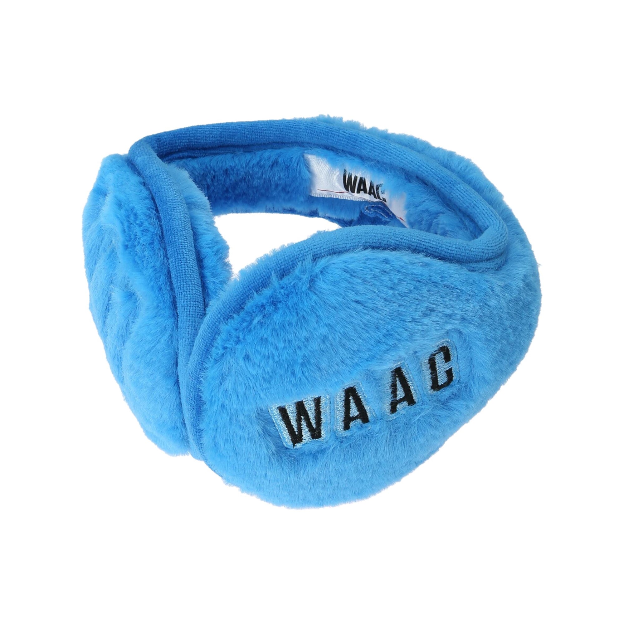 UNISEX FUR イヤーマフ ブルー