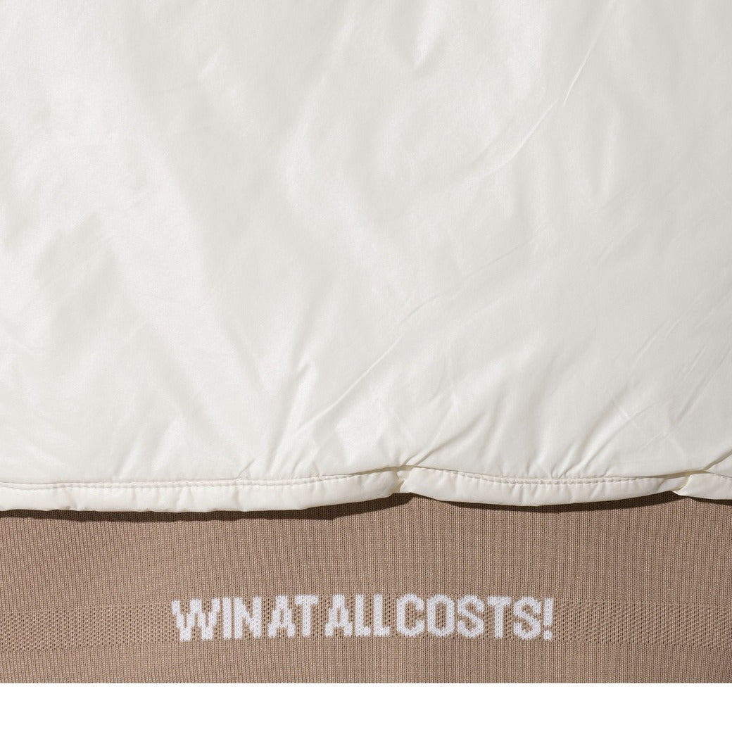 WOMEN リバーシブルパデッドハーフベスト ホワイト