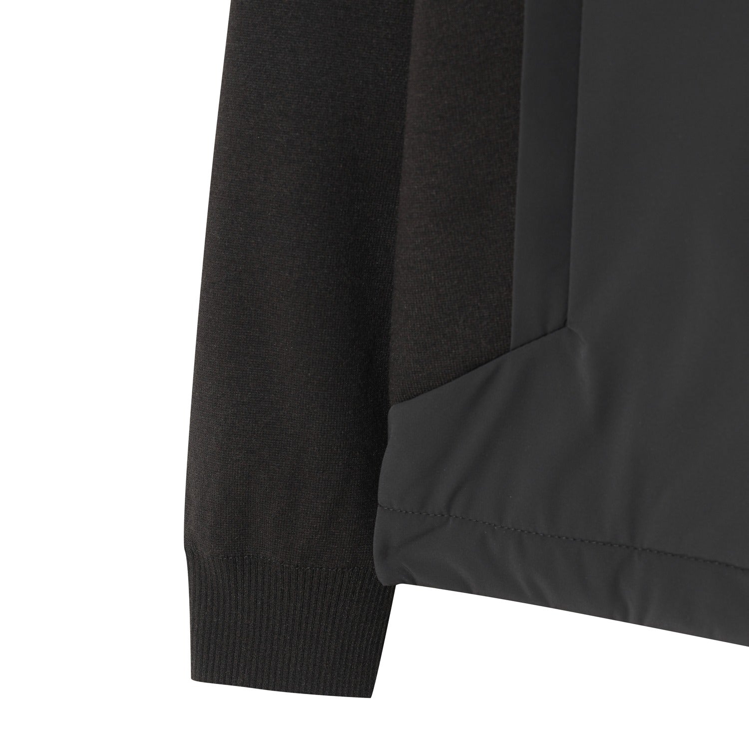 MEN PLAYERS EDITION ニットハイブリッドジャケット ブラック