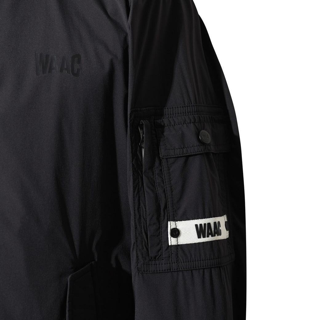 MEN パデッドボンバージャケット ブラック