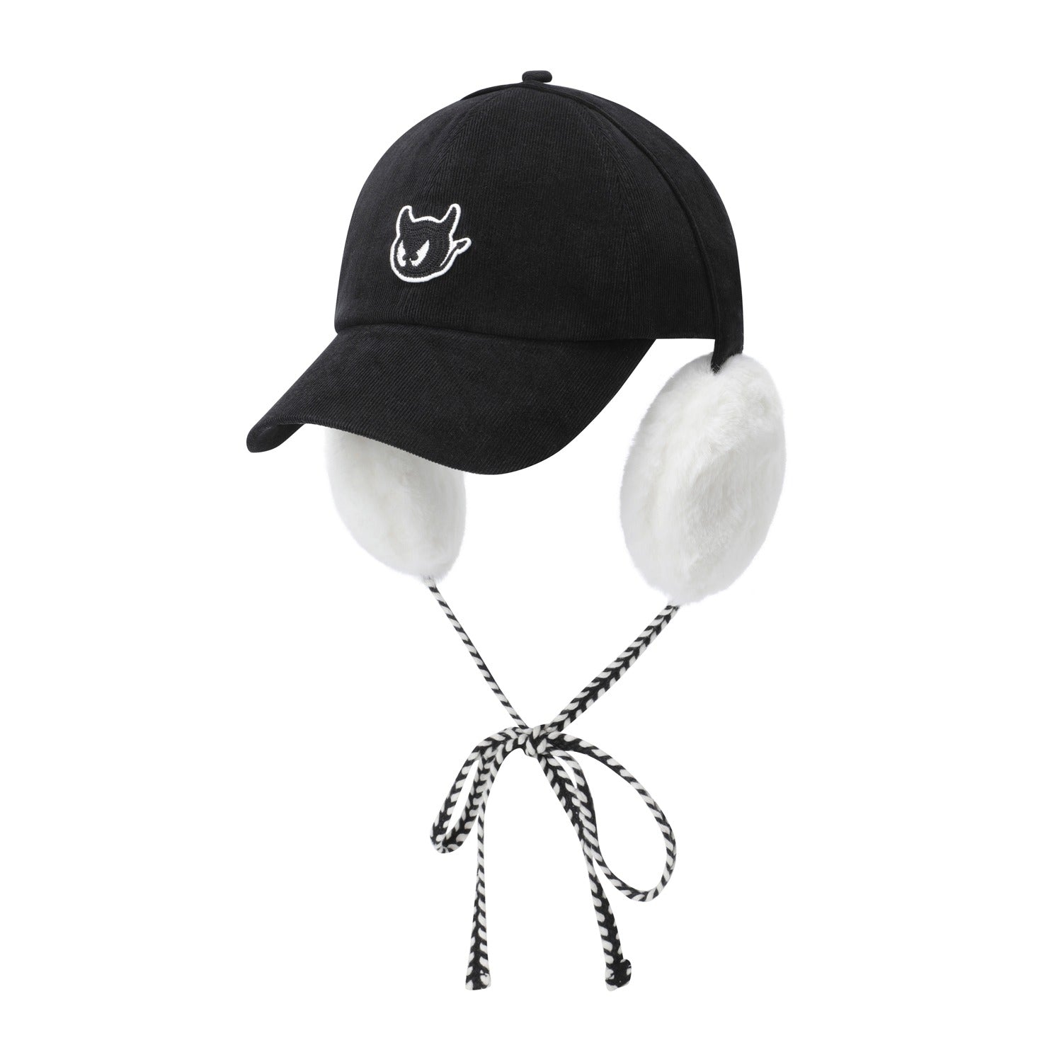 love ear art コーデュロイ キャップ 黒 ブラック 新品未開封 BROSH×LOVE EAR ART GOODS 2023 - Cap