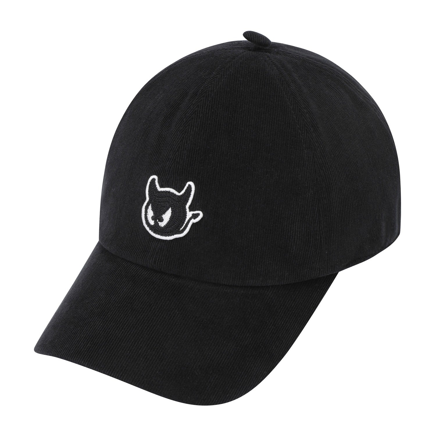 WOMEN コーデュロイイヤーウォーマーキャップ ブラック