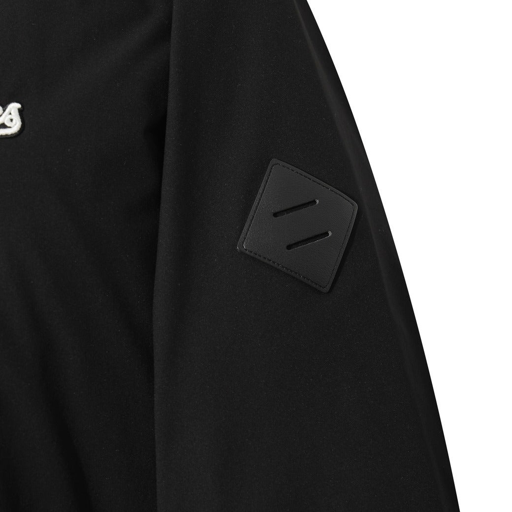 【WAAC X JONES】MEN パデッドハリントンジャケット ブラック