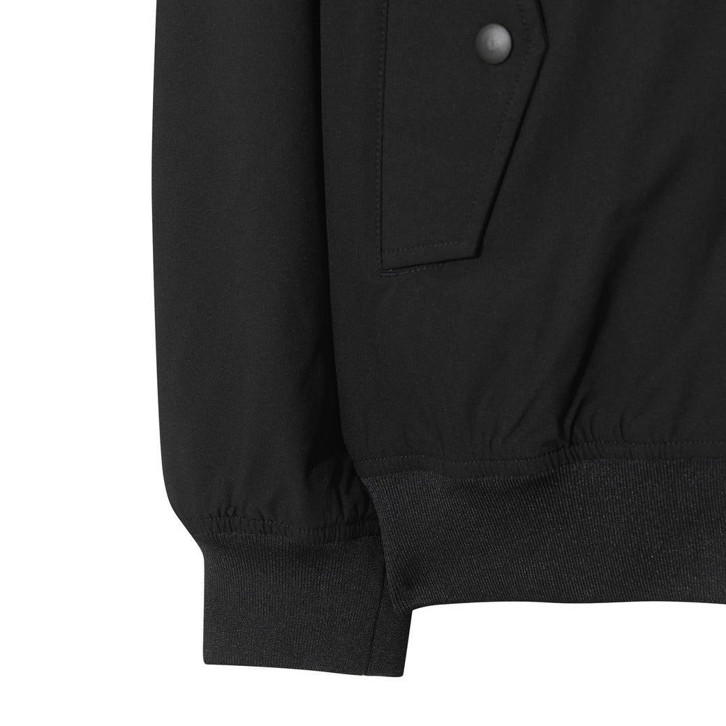 【WAAC X JONES】MEN パデッドハリントンジャケット ブラック