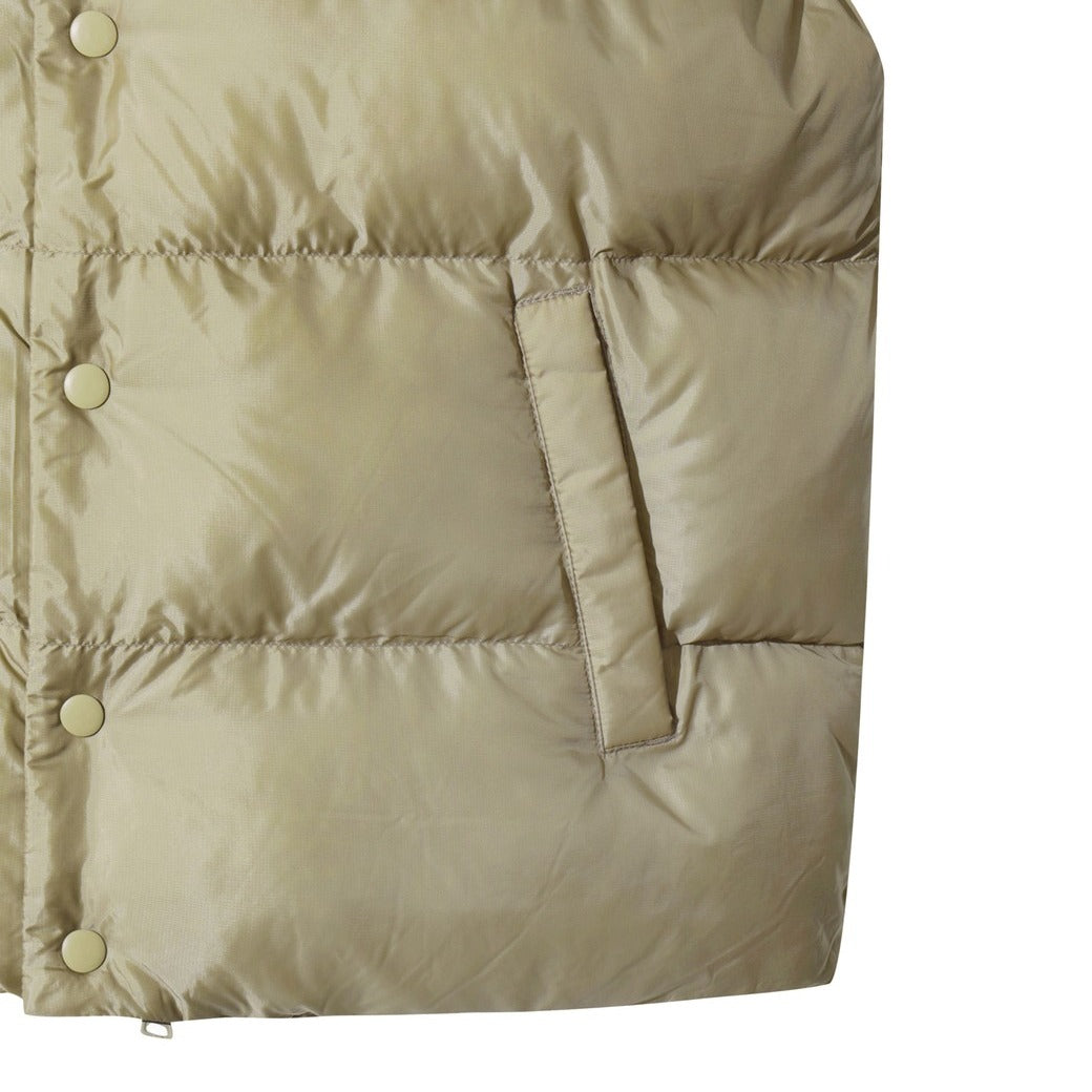 【WAAC X JONES】MEN スタジアムパデッドベスト ベージュ